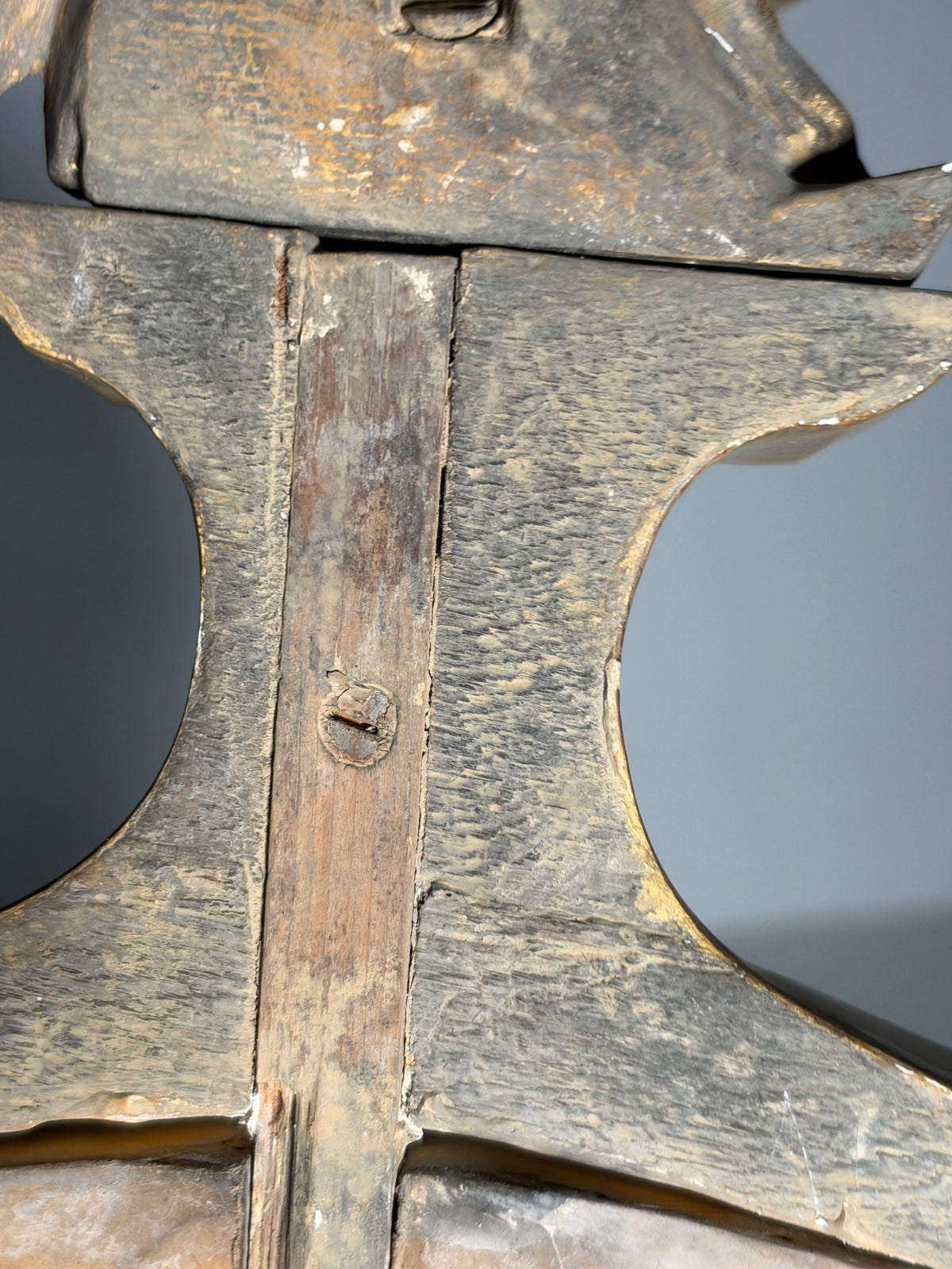 English Regency convex mirror, 1820