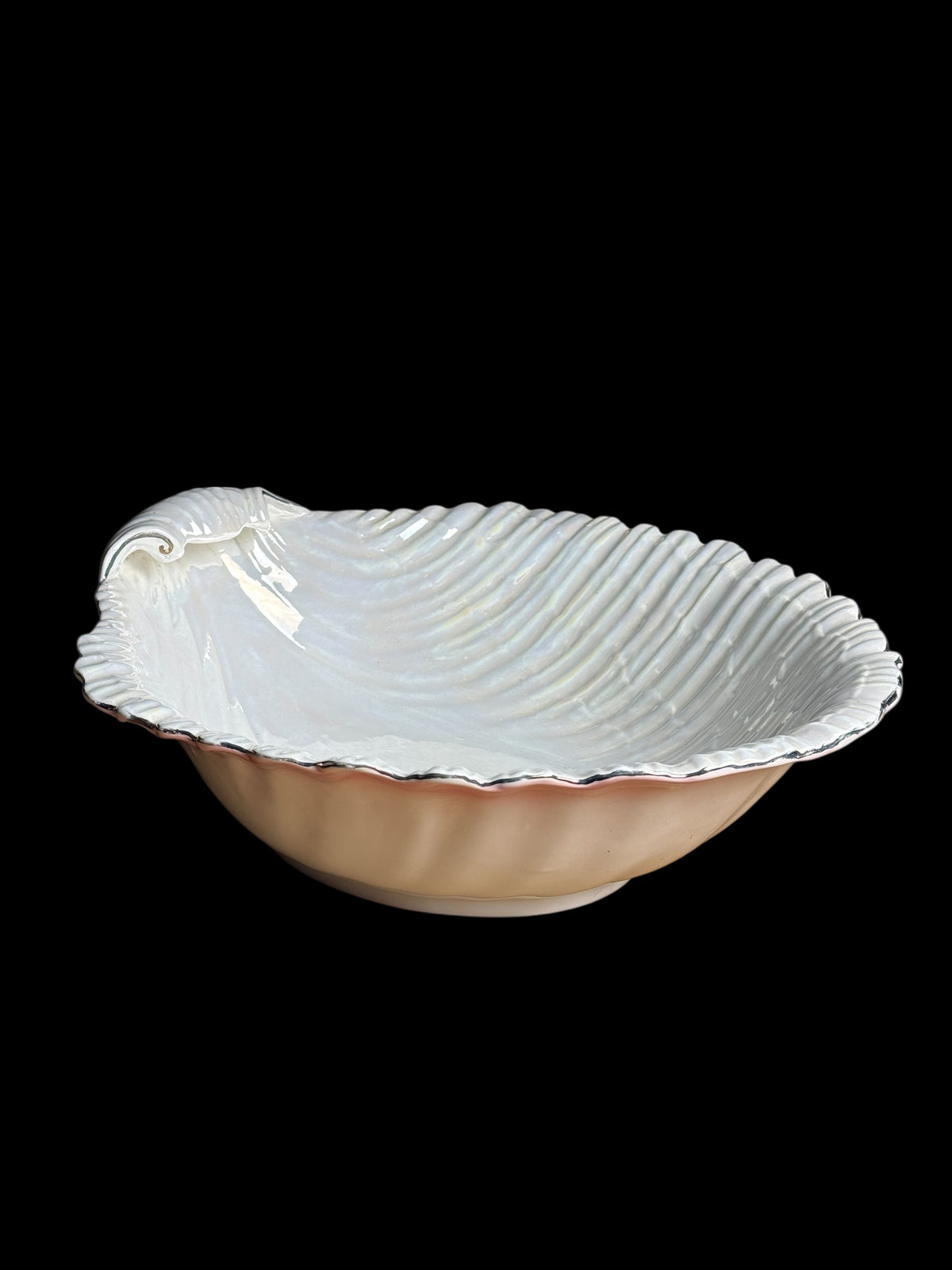 Large French Shell Shaped Dish, c. 1960, photo 3