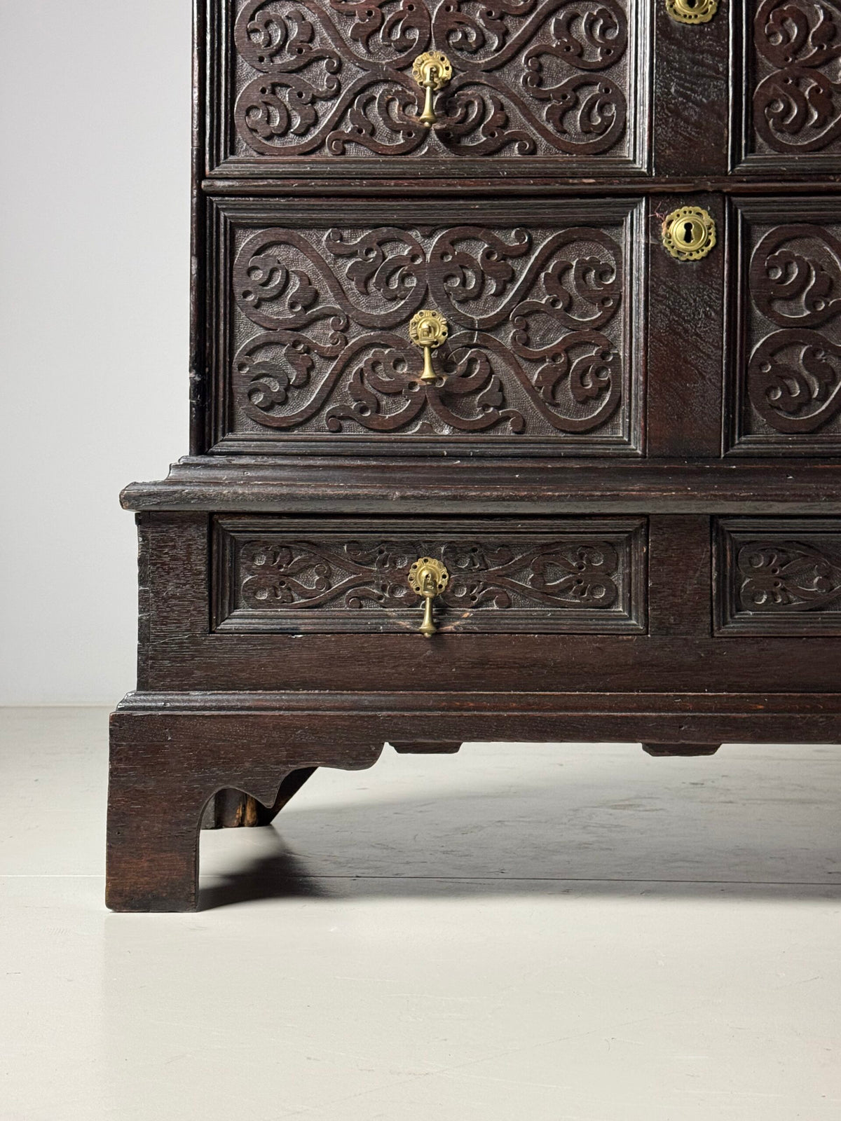 English Oak Chest on Stand, 19th Century, photo 19