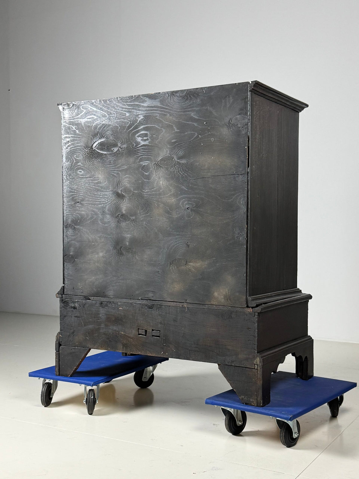 English Oak Chest on Stand, 19th Century, photo 5