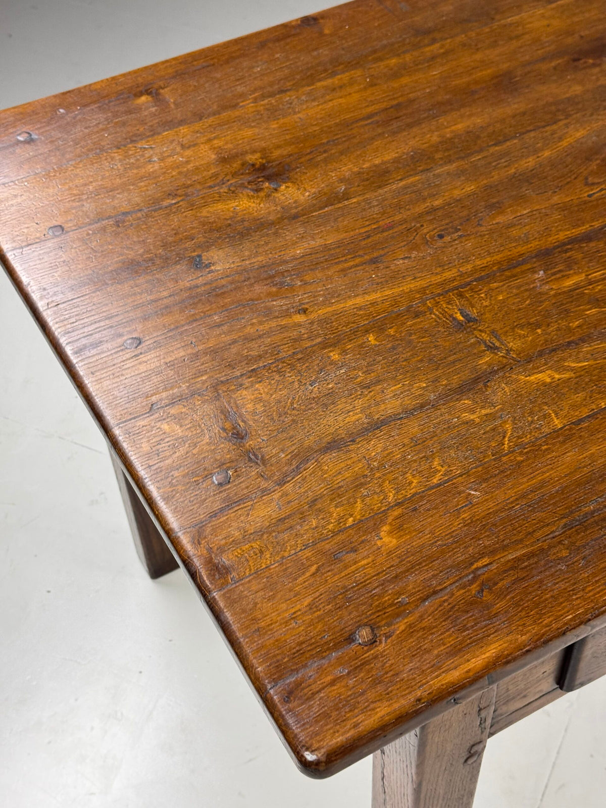 French Oak Farmhouse Dining Table with Ten Drawers, 250 cm, photo 18