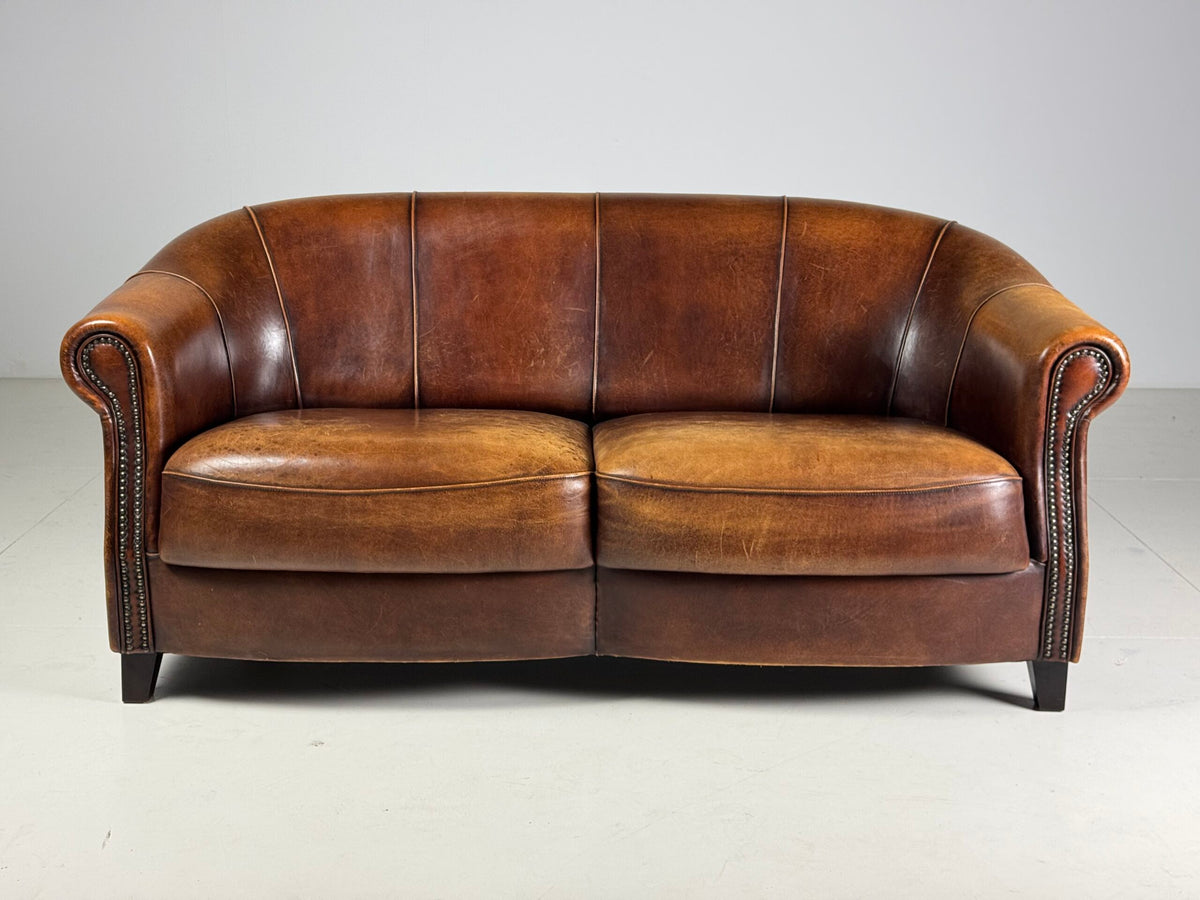 Dutch Sheepskin Two Seater Sofa by Joris, photo 7