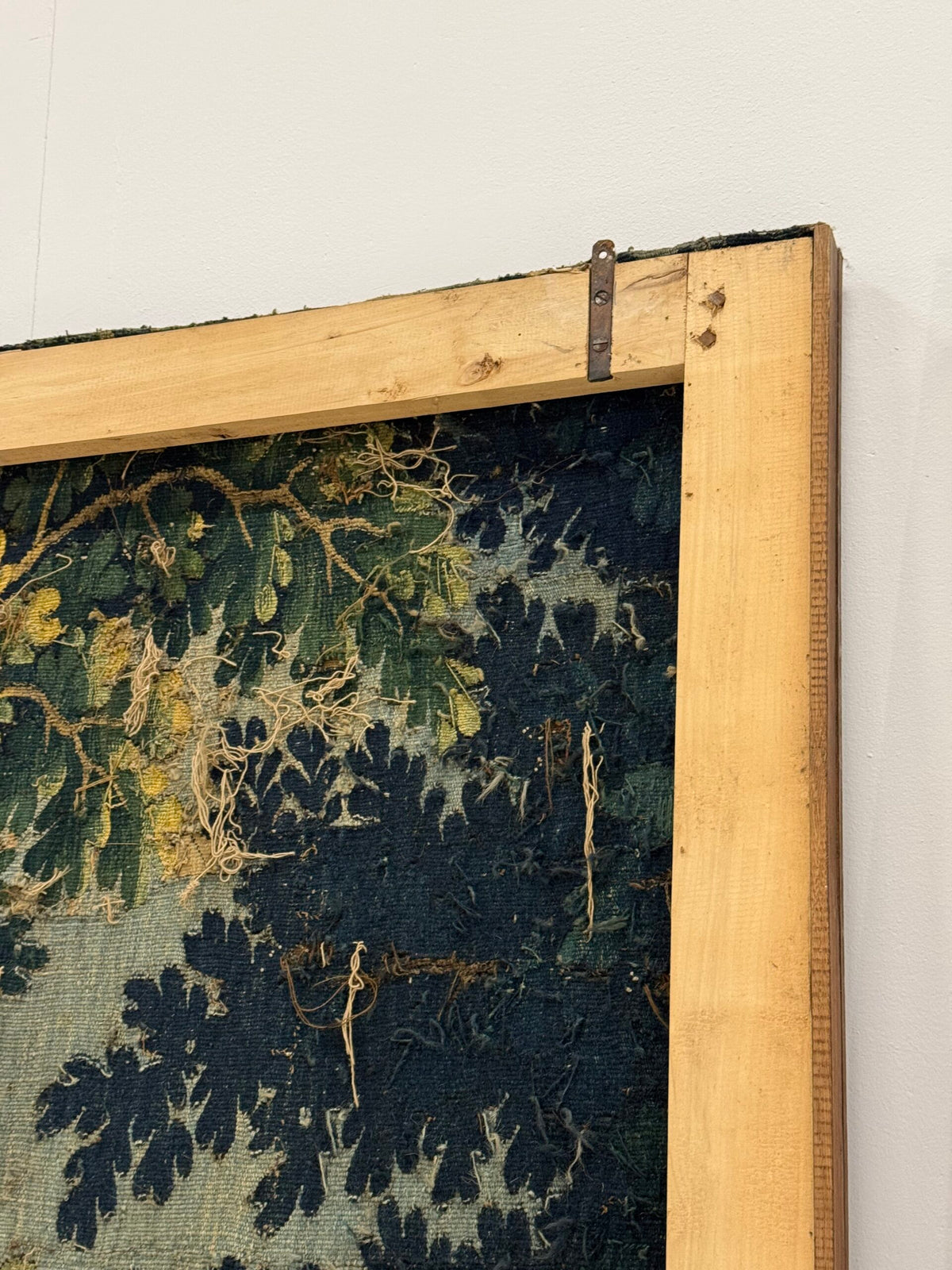 Pair of Framed 18th Century Aubusson Tapestries, France, photo 22