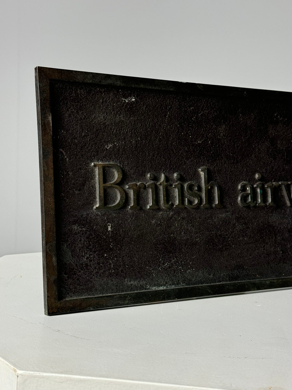 Bronze British Airways Plaque, c. 1974 to 1985, photo 18