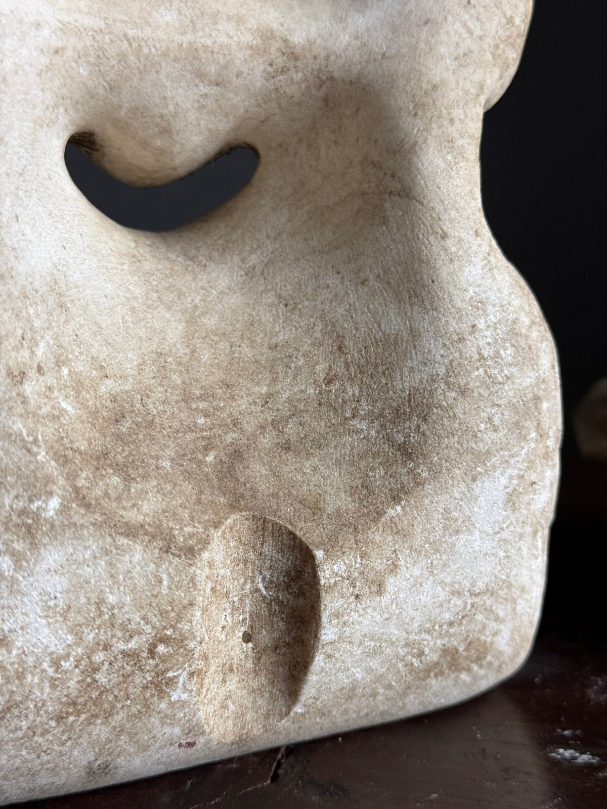 Pair of Italian Marble Satyr Masks, 19th Century, photo 6