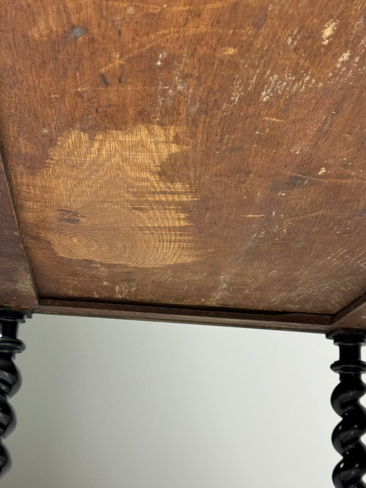 Dutch Marquetry Writing Table with Bone Inlay, 19th Century, photo 16