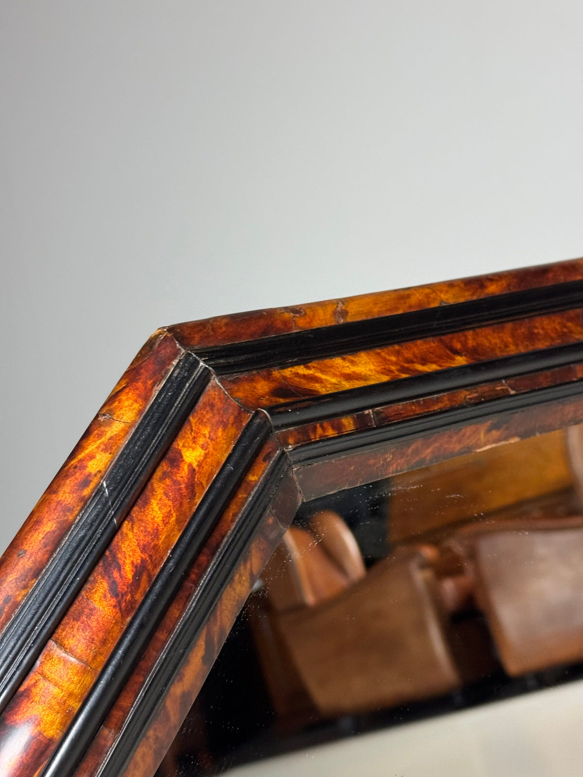 Tortoiseshell Mirror, Late 18th or Early 19th Century, photo 4