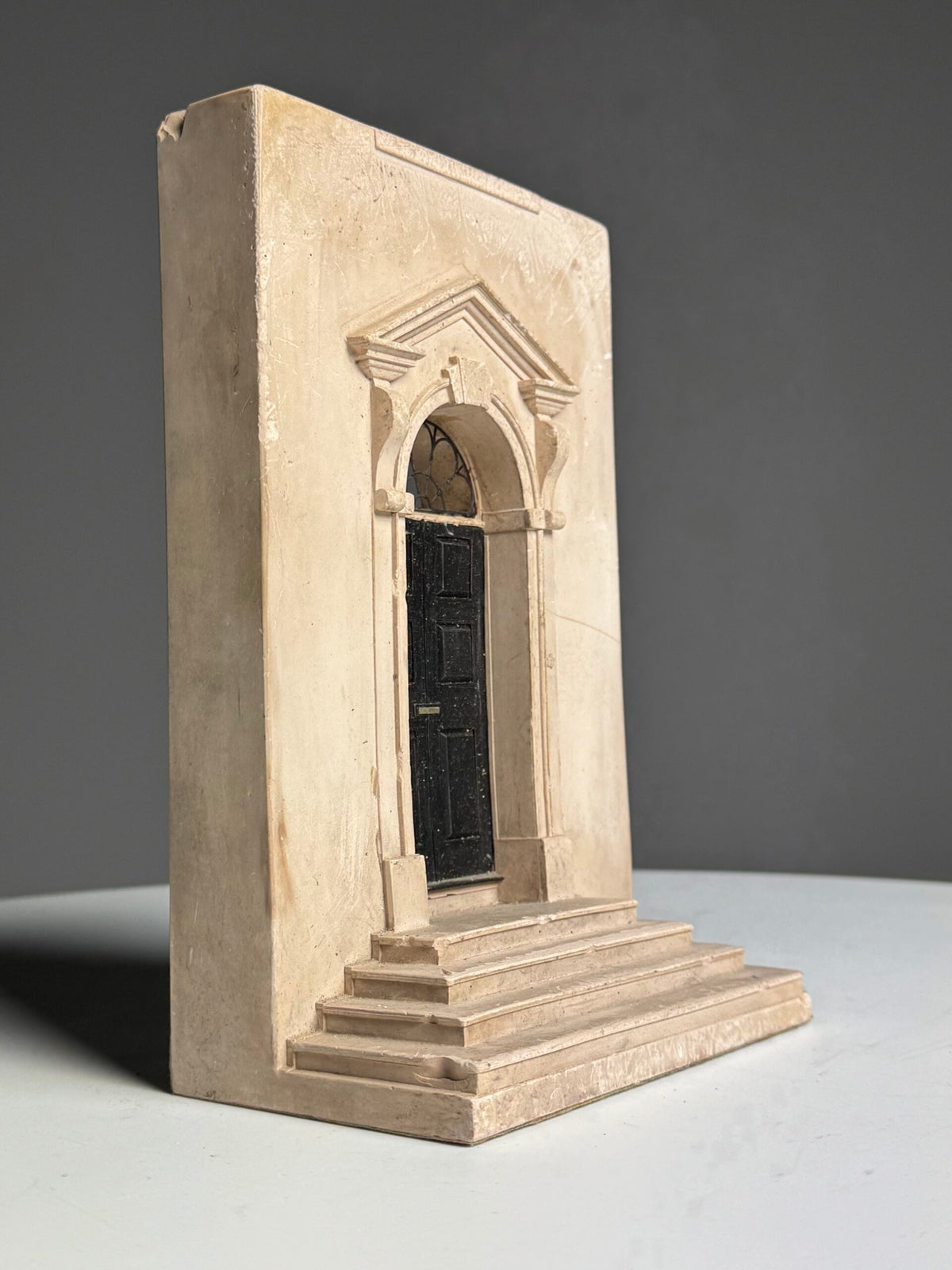 Architectural Scale Model of an Entrance with Doors and Stairs, photo 10