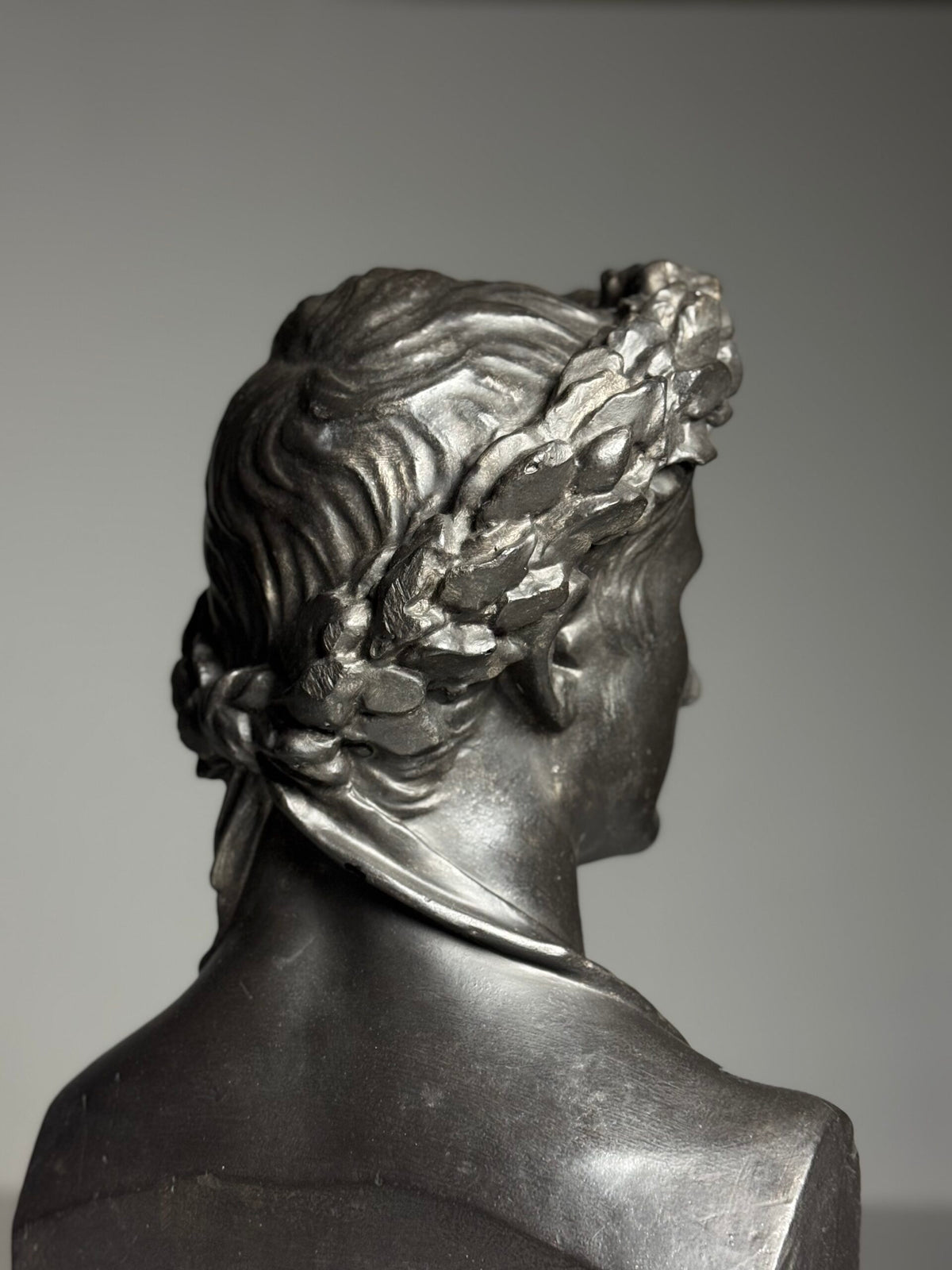 Life-size Plaster Bust of Emperor Augustus, c. 1890, photo 12