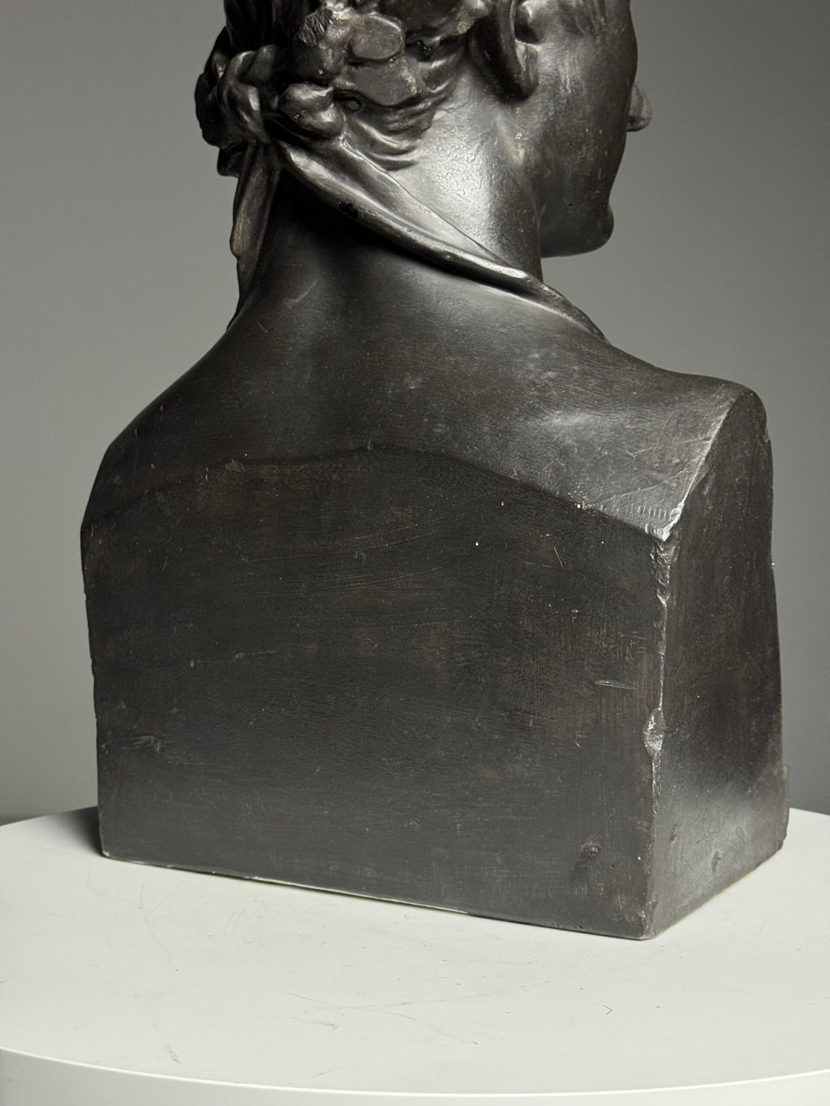 Life-size Plaster Bust of Emperor Augustus, c. 1890, photo 11