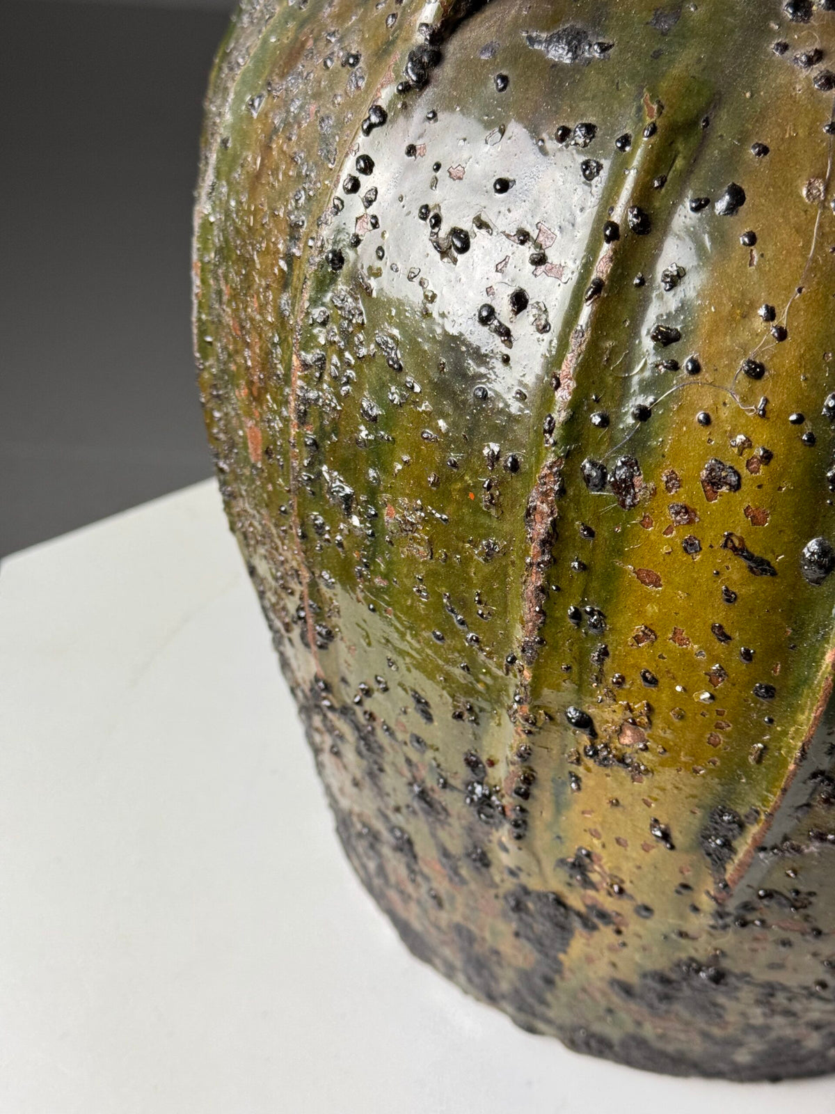 French 18th Century Green Glazed Jug, photo 12