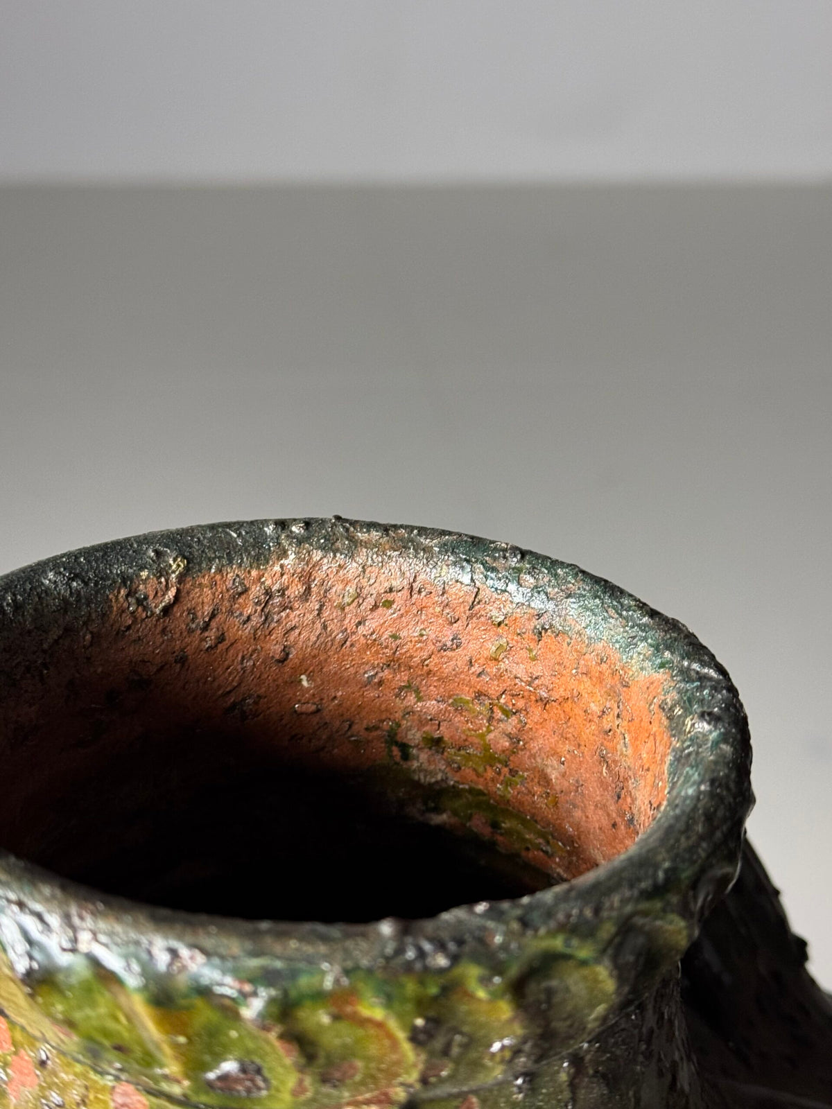 French 18th Century Green Glazed Jug, photo 10