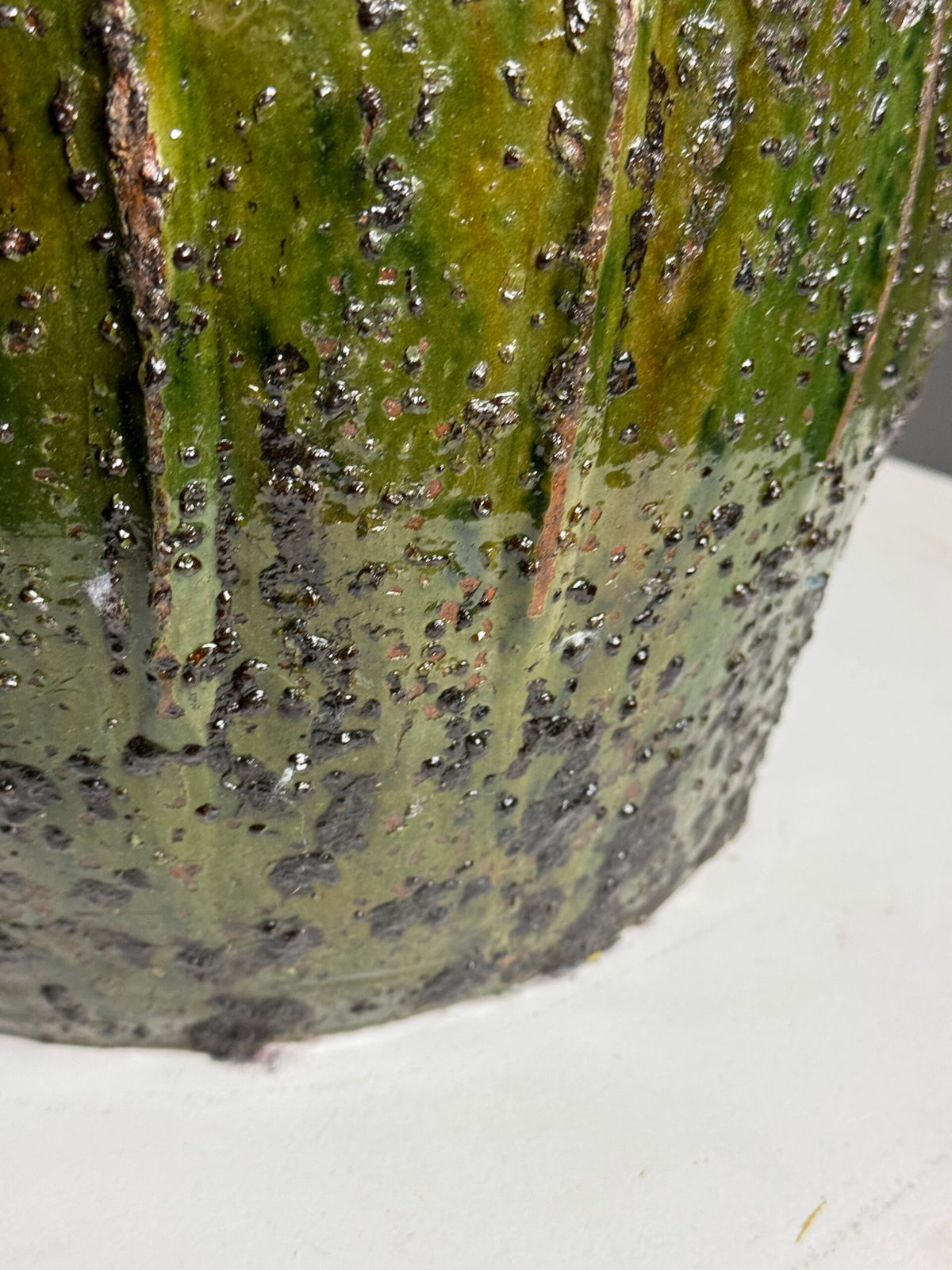 French 18th Century Green Glazed Jug, photo 6