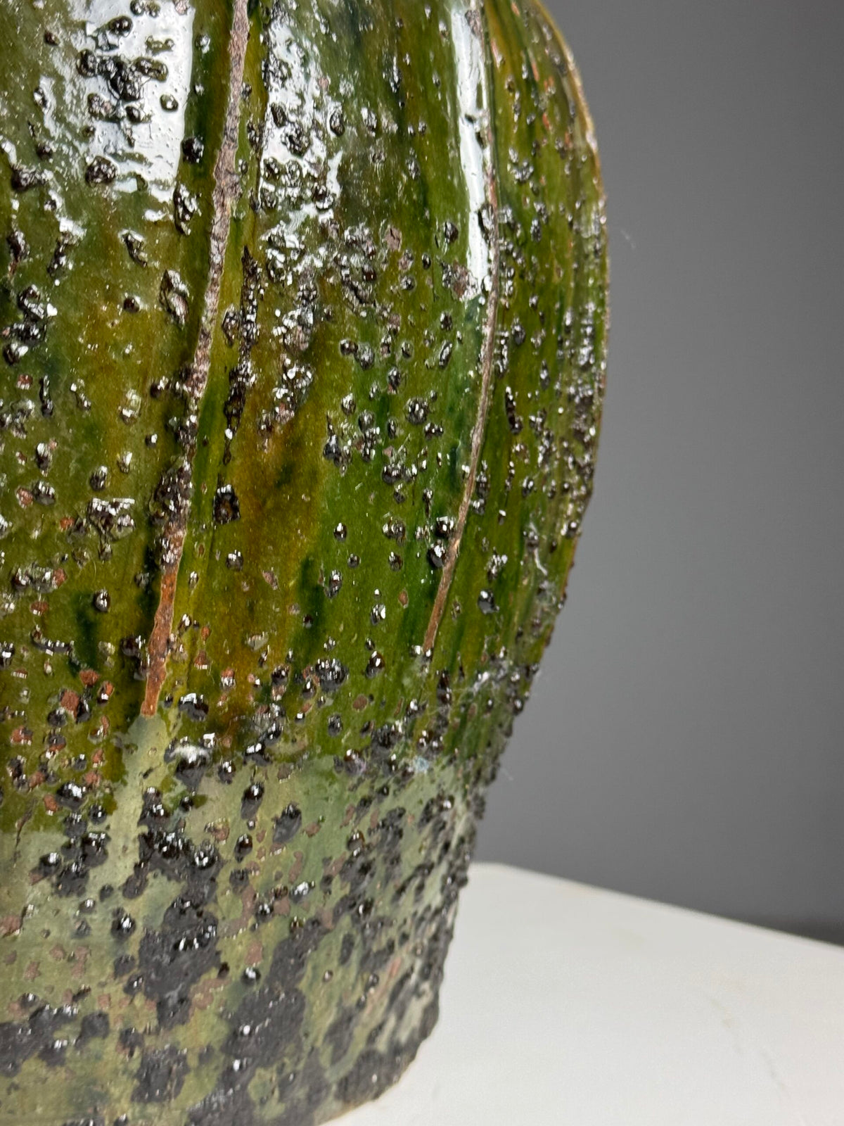 French 18th Century Green Glazed Jug, photo 5