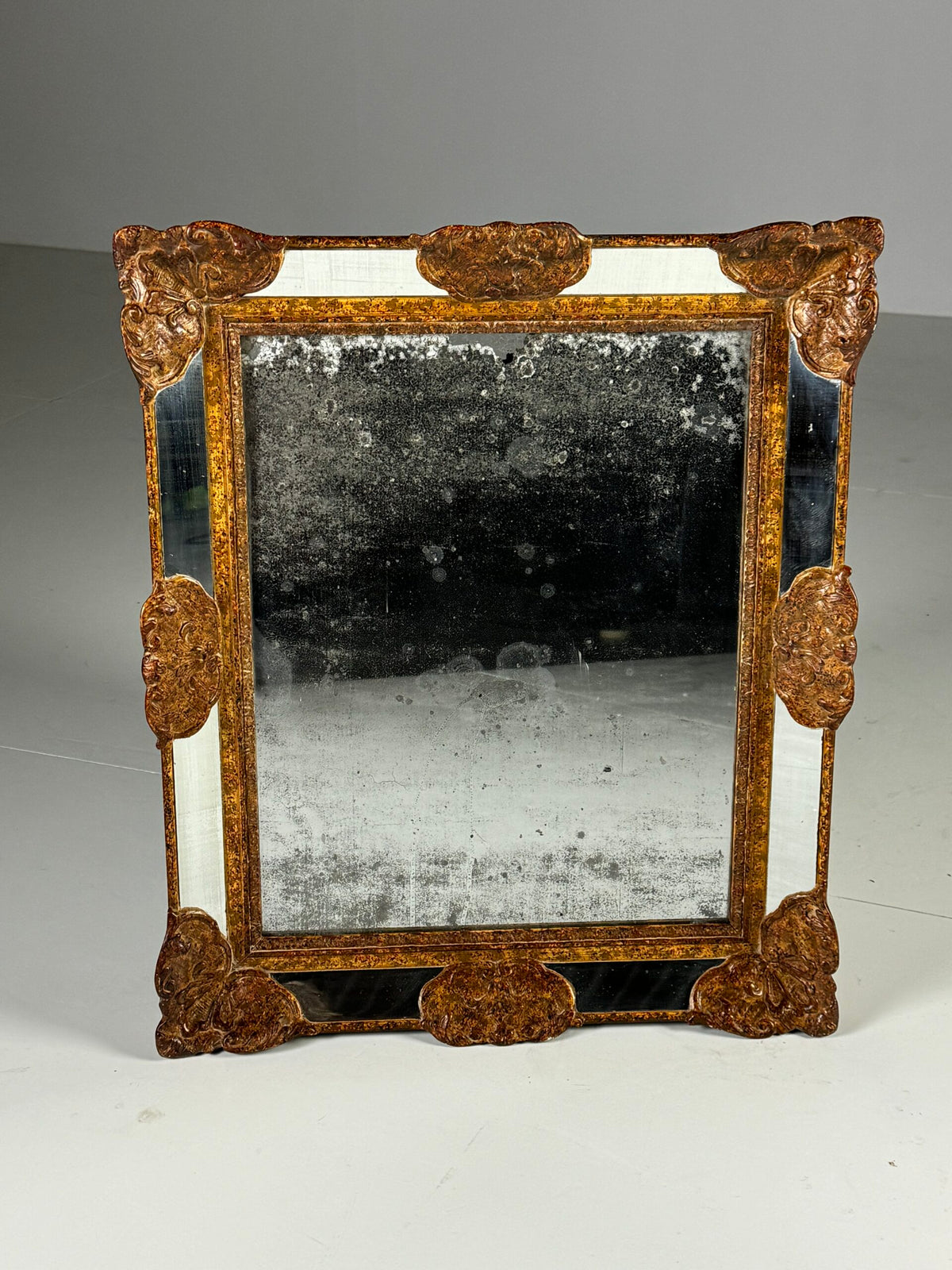 French Mirror with Inset Mirror Glass, Late 19th Century, photo 15