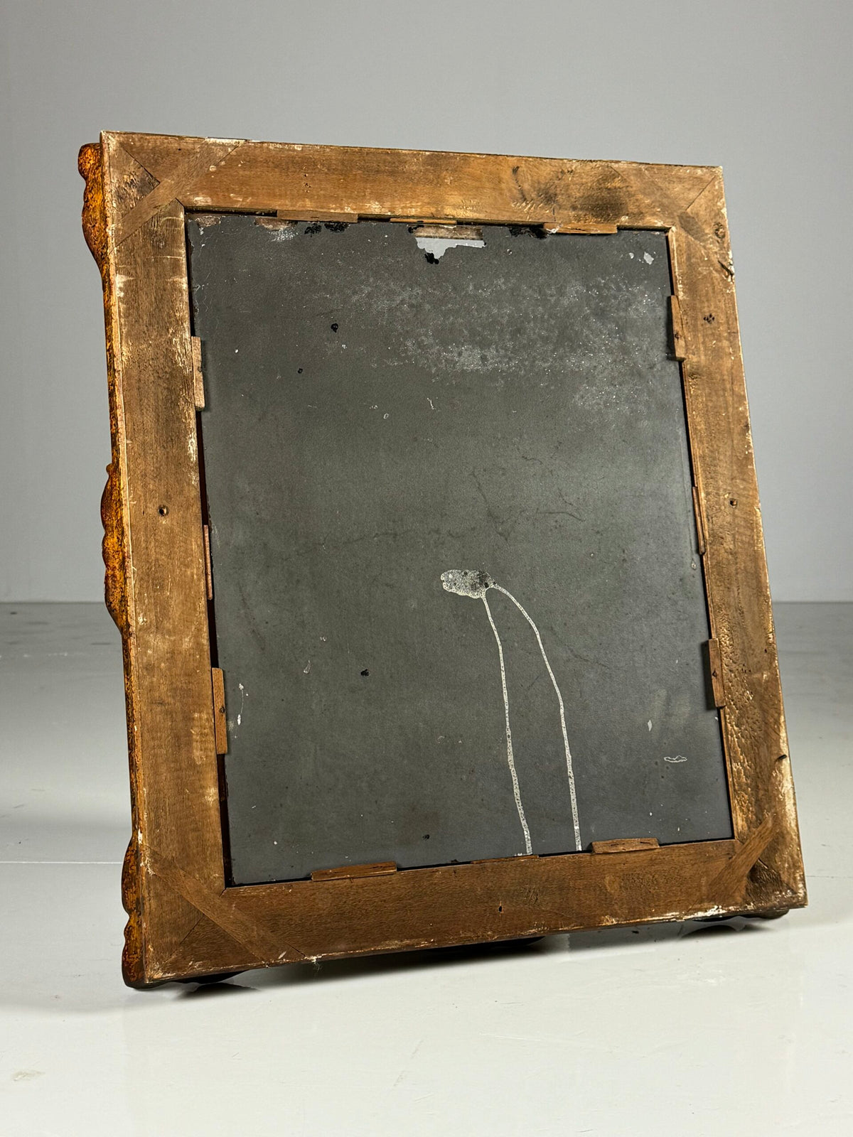 French Mirror with Inset Mirror Glass, Late 19th Century, photo 17