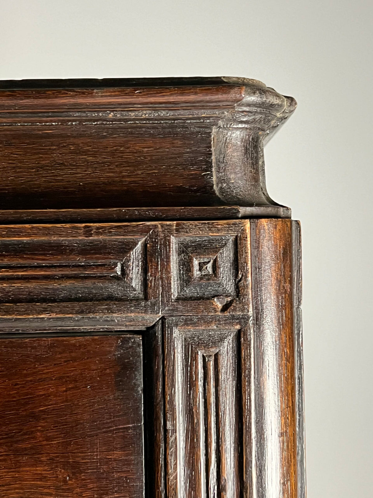 Solid Oak Apothecary Cabinet, Belgium c. 1900, photo 5