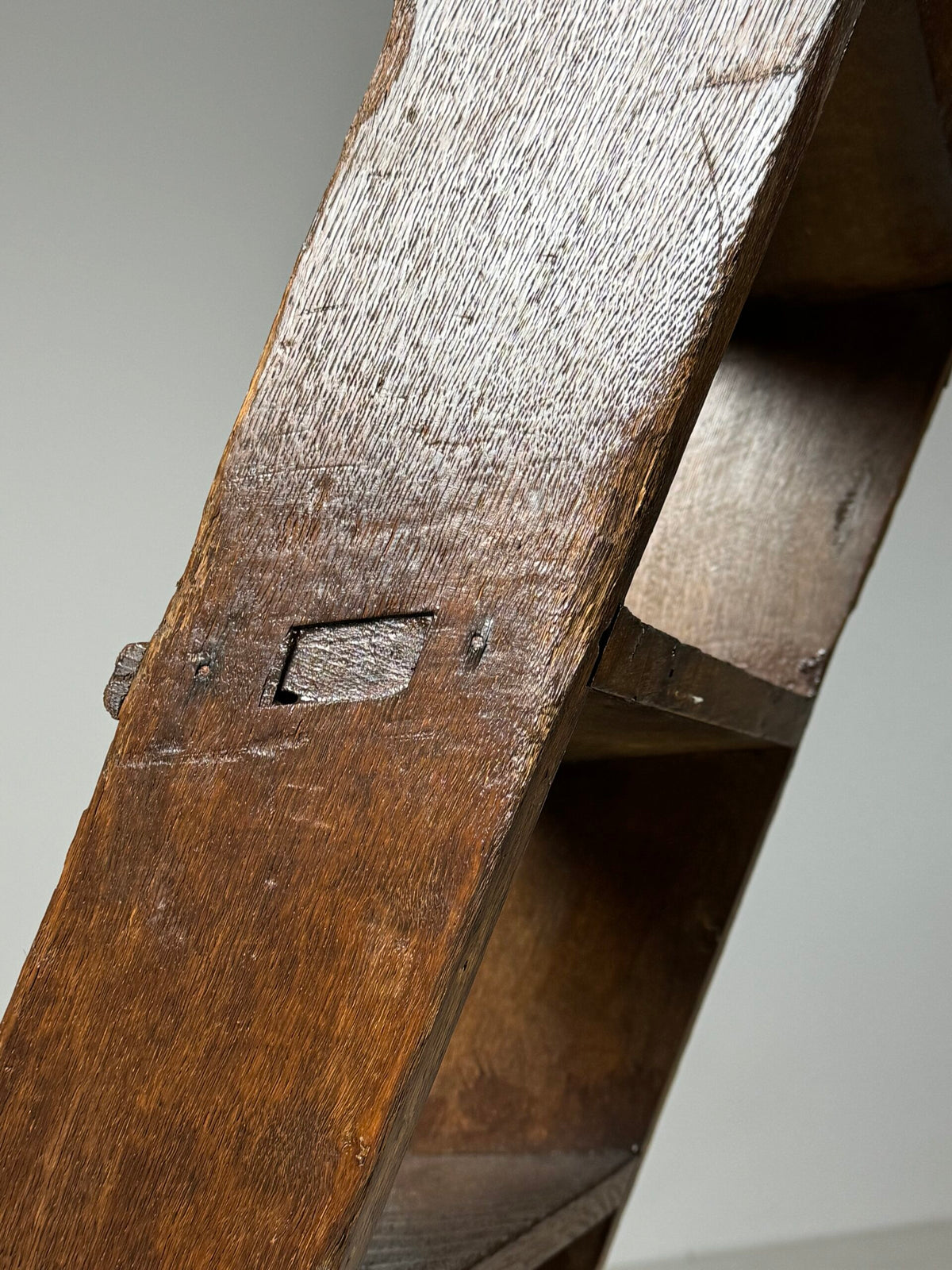 Antique Oak Library Steps, 19th Century, photo 10