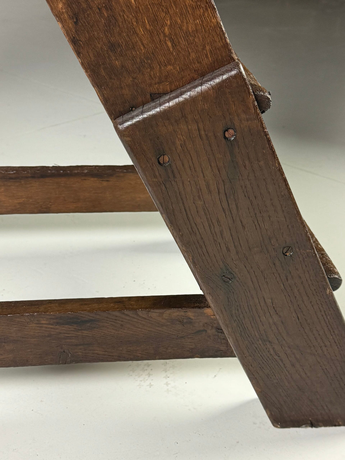 Antique Oak Library Steps, 19th Century, photo 12