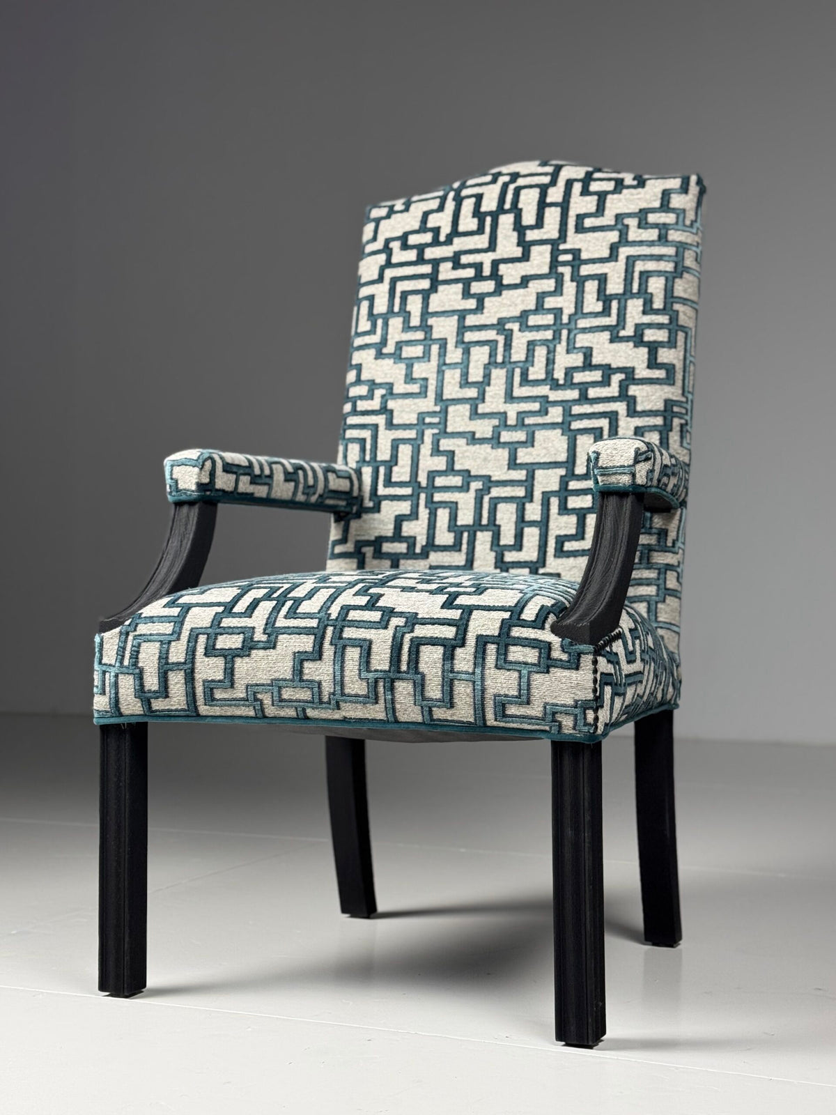 Set of Eight Classic Dining Chairs, Late 20th Century, photo 27