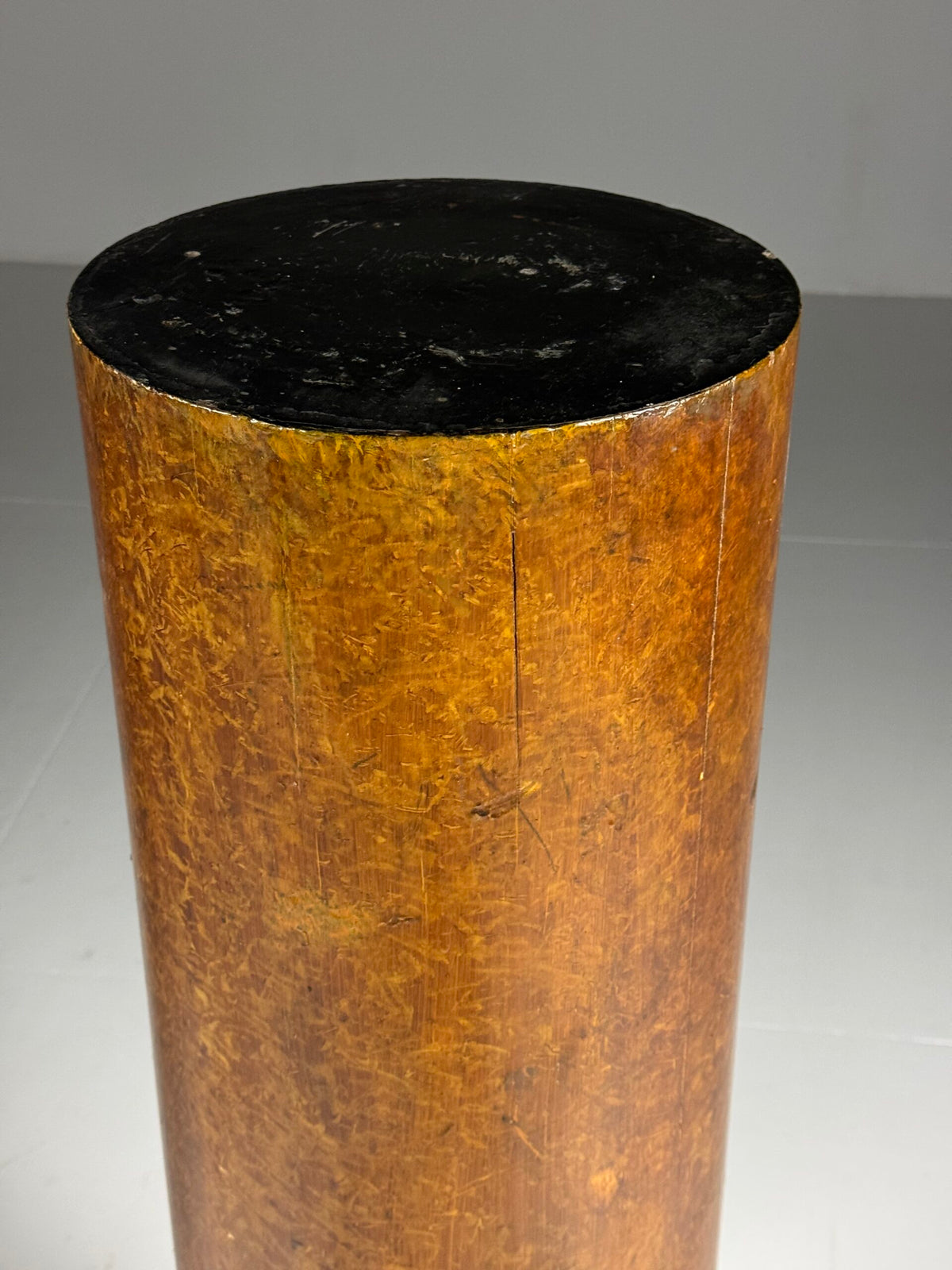 Wooden Faux Bois Column Pedestal, 19th Century, photo 9