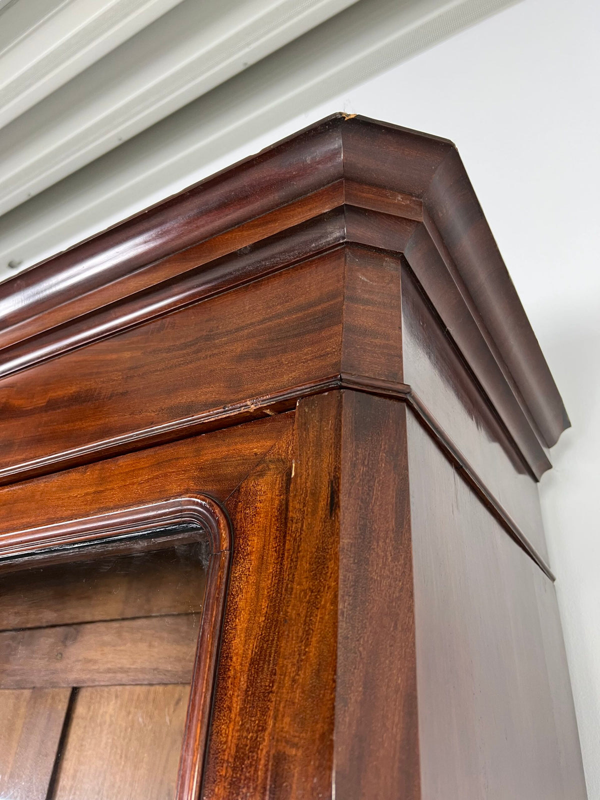 Mahogany Bookcase or Display Cabinet, Late 19th Century, photo 6