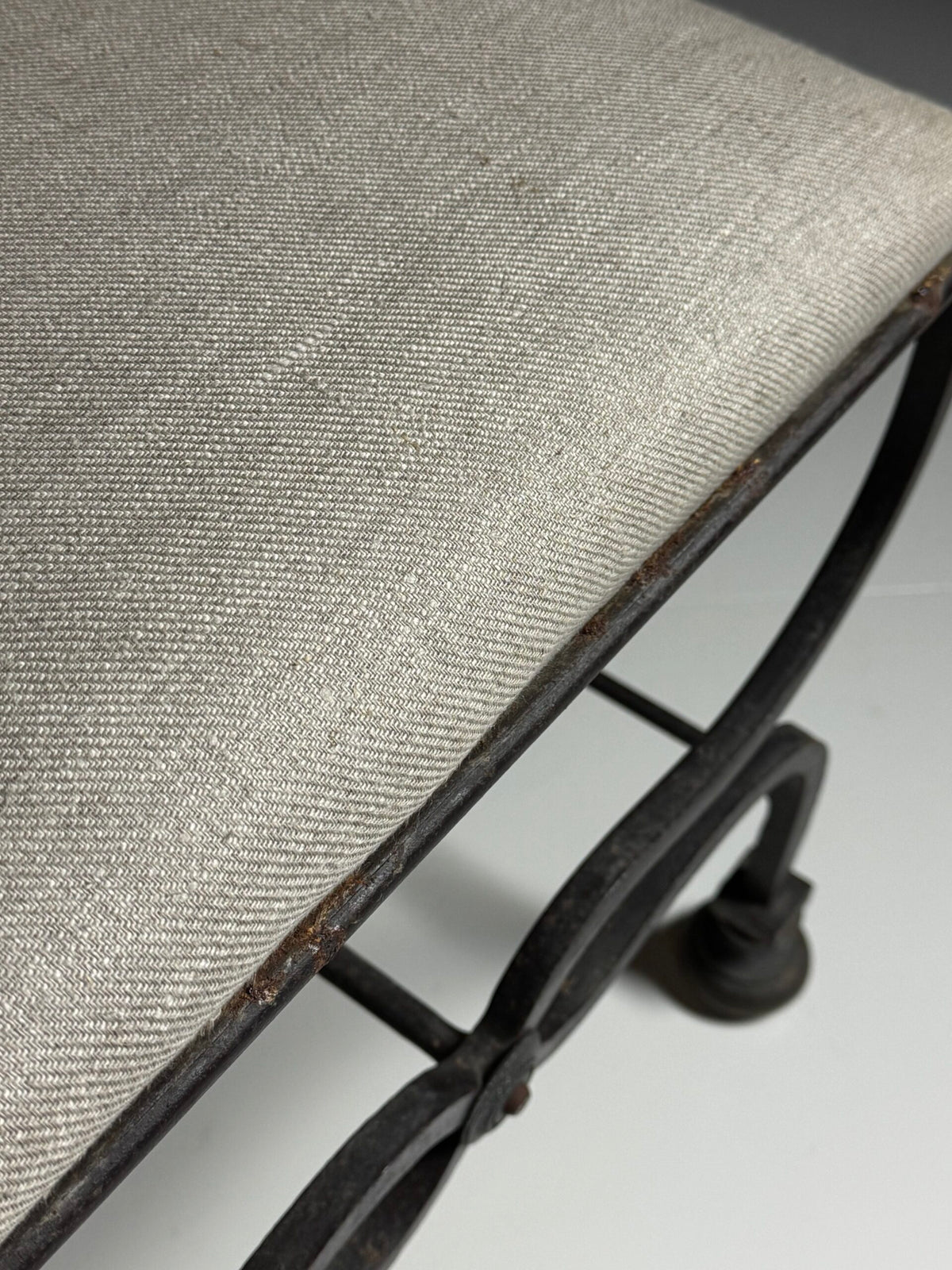 Set of Four Italian Savonarola Chairs, c. 1900, photo 11