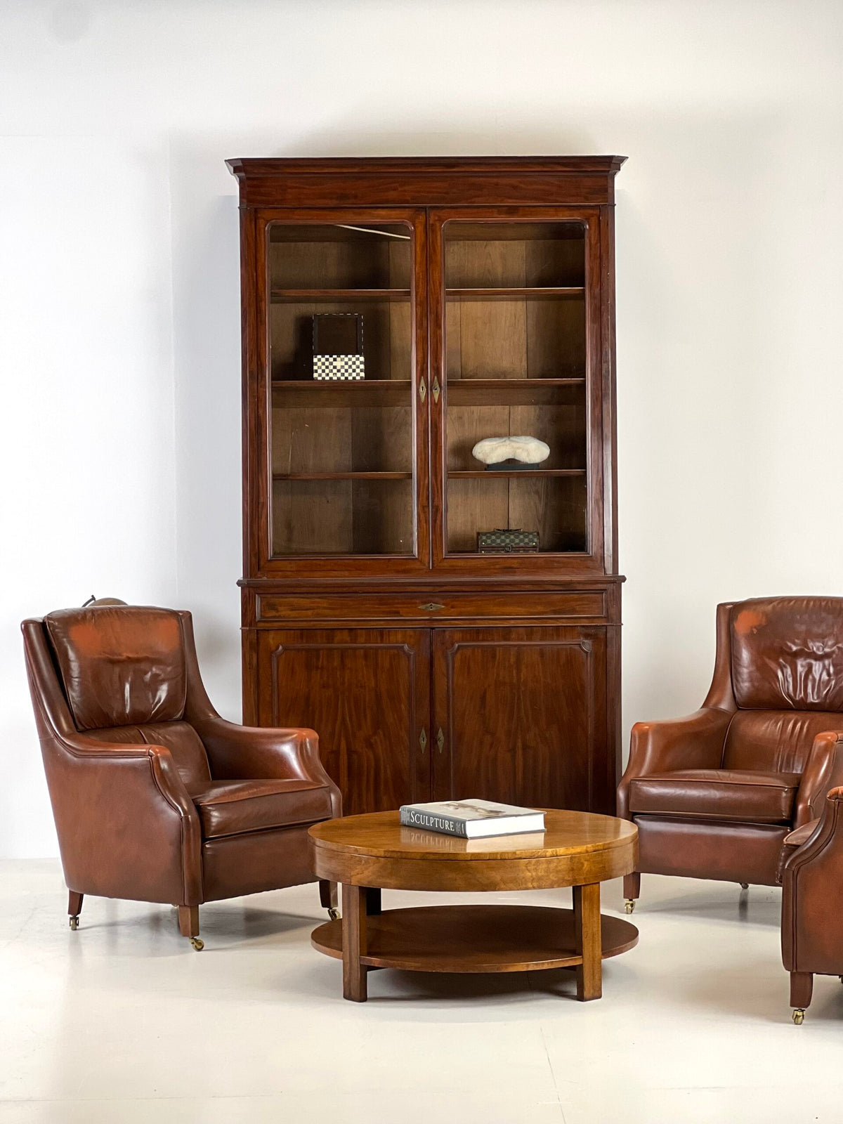 Mahogany Bookcase or Display Cabinet, Late 19th Century, photo 9