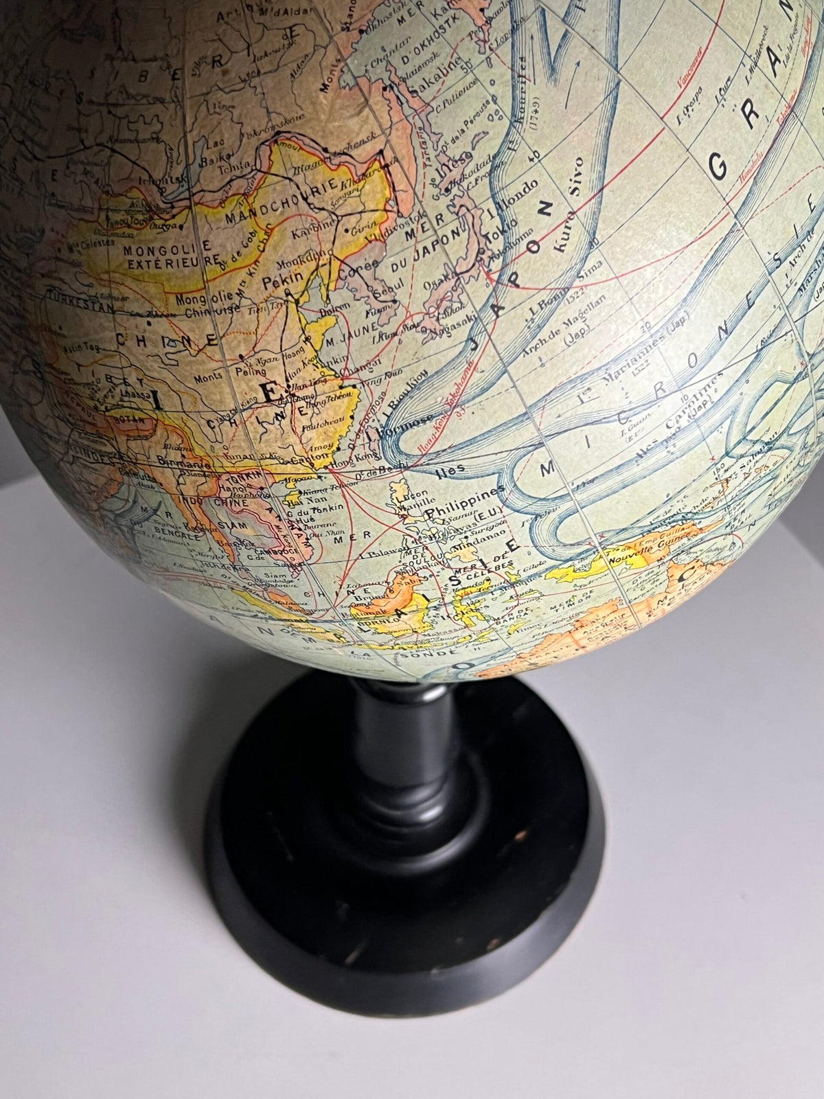 Globe by J. Forest, Paris, c. 1900, photo 4