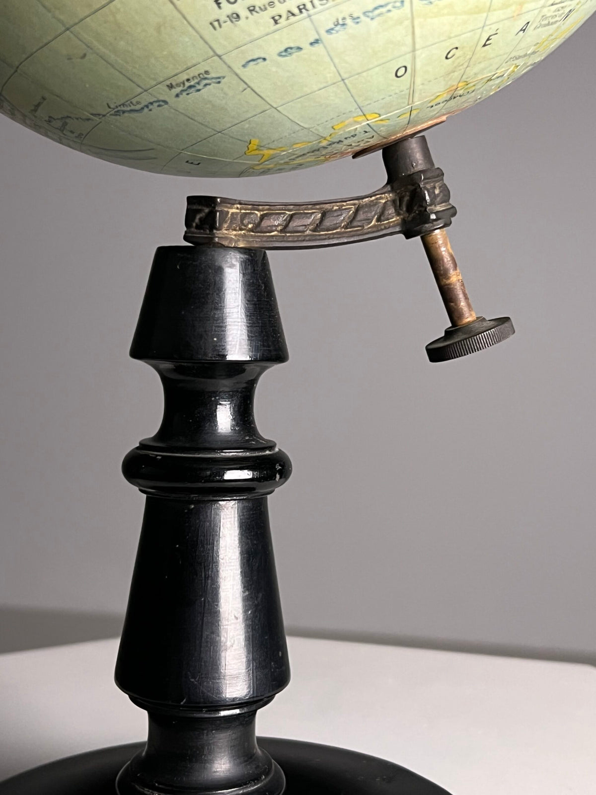 Globe by J. Forest, Paris, c. 1900, photo 6