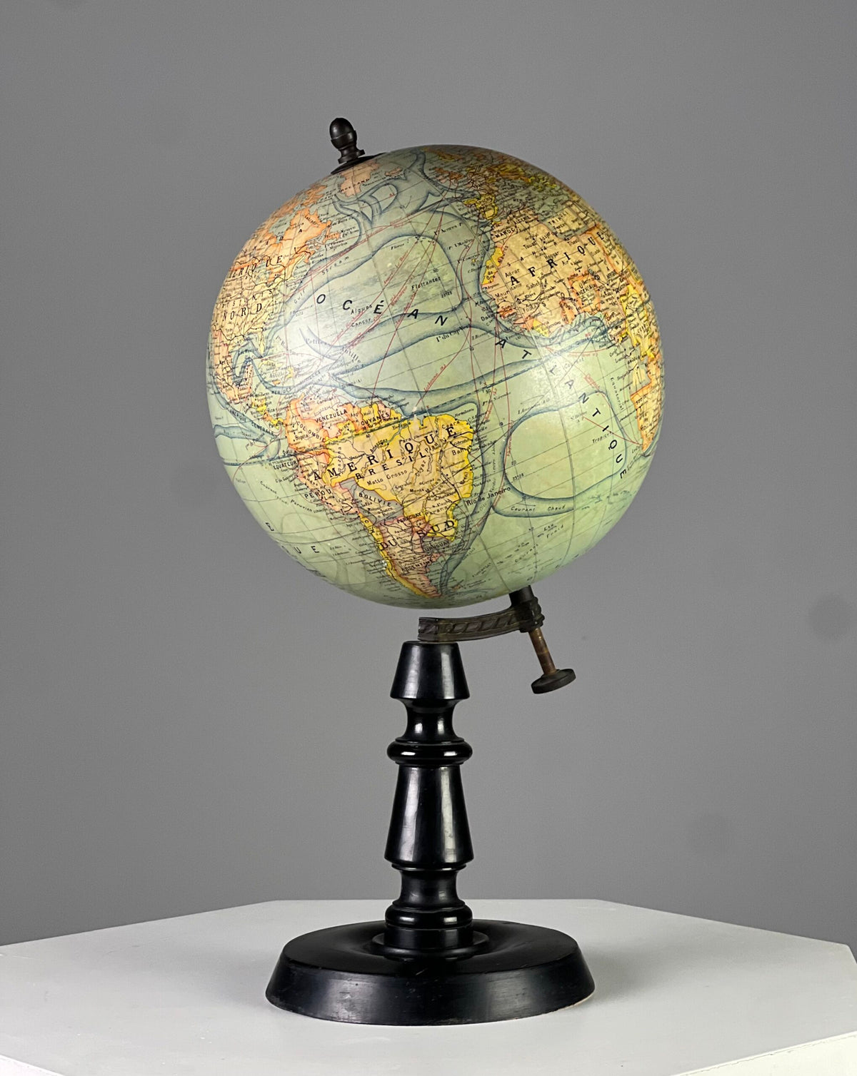Globe by J. Forest, Paris, c. 1900, photo 9