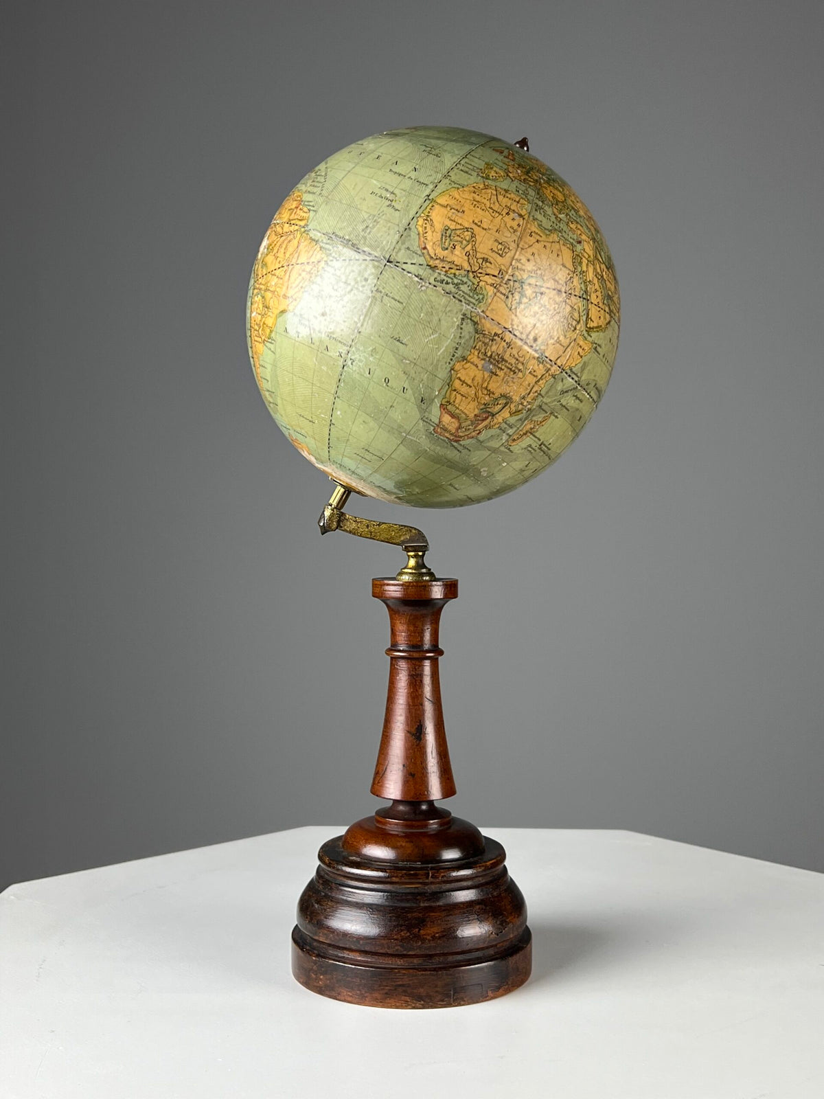 French Terrestrial Globe by M. Vivien de St. Martin, 19th Century, photo 6