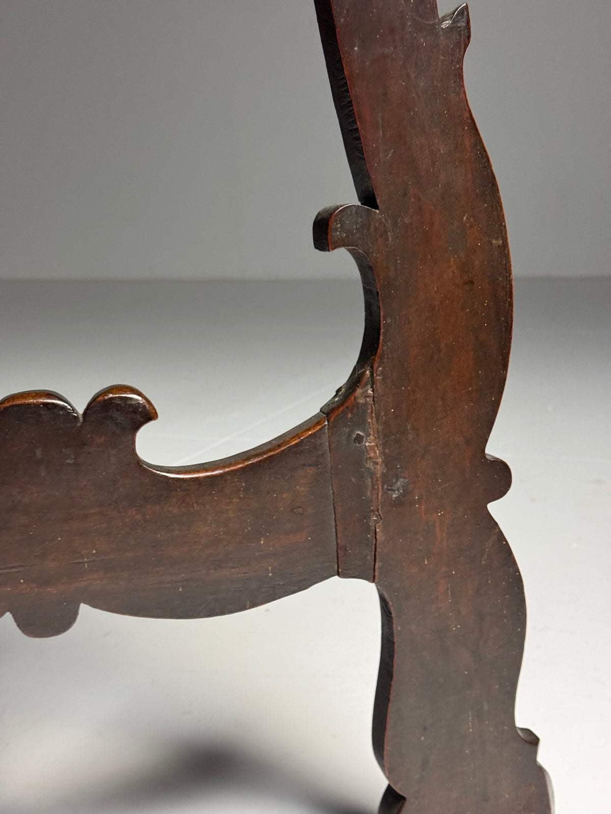Pair of Italian Demi Lune Console Tables, 18th Century, photo 19