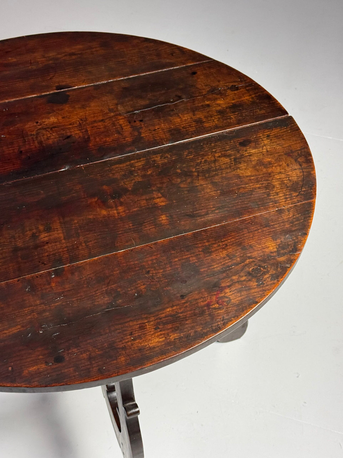 Pair of Italian Demi Lune Console Tables, 18th Century, photo 11
