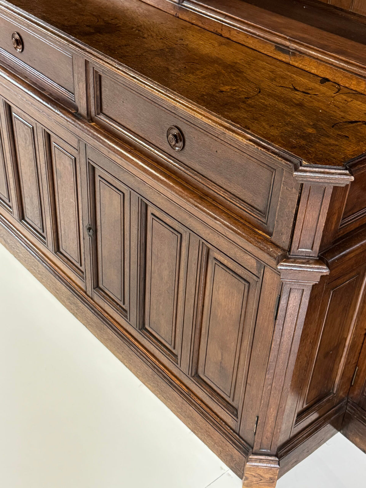 Giant Belgian Oak Library Bookcase, 1950s to 1960s, photo 4