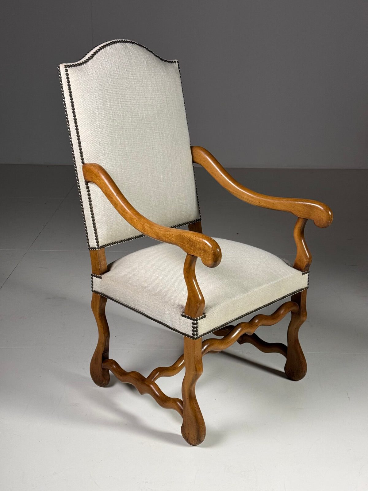 Set of Two Os de Mouton Dining Chairs, France, photo 20