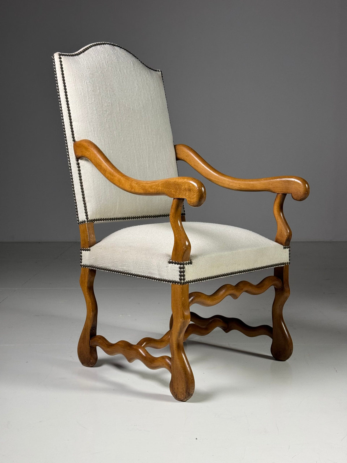 Set of Two Os de Mouton Dining Chairs, France, photo 19