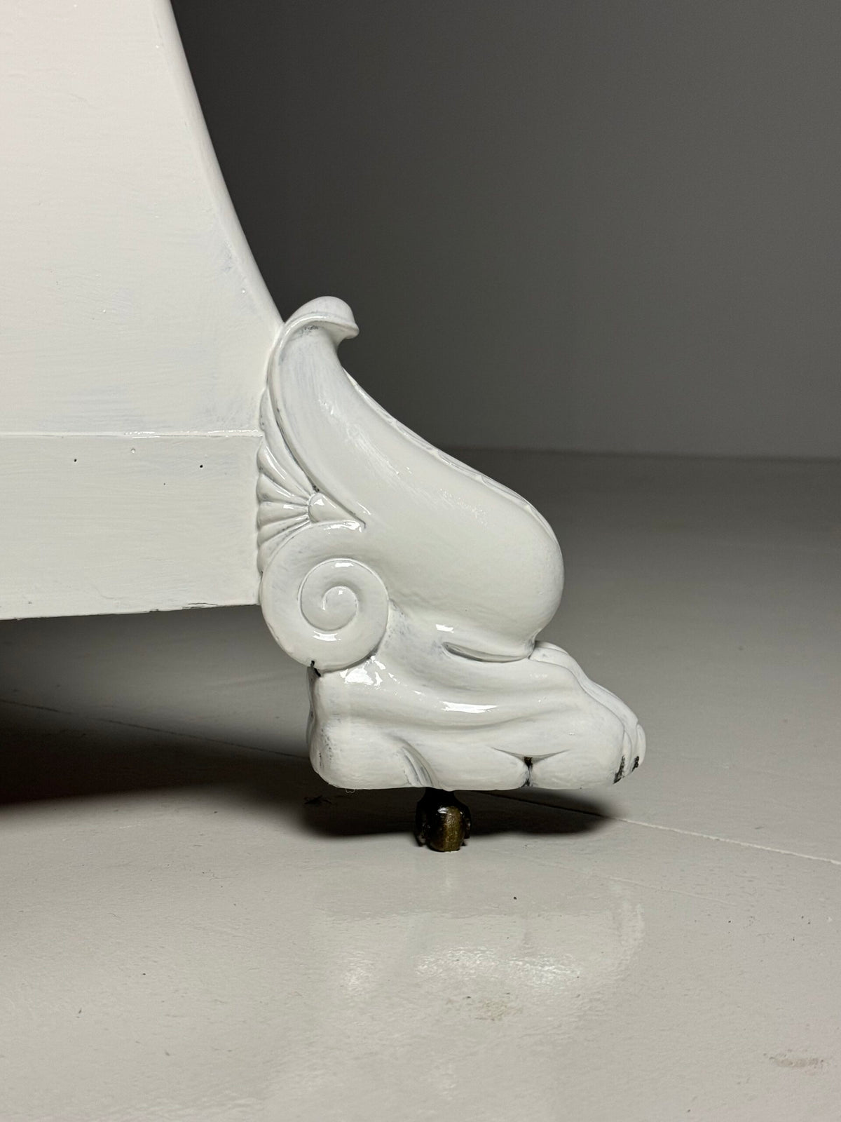 Early 19th Century White Painted Gueridon Center Table, France, photo 11
