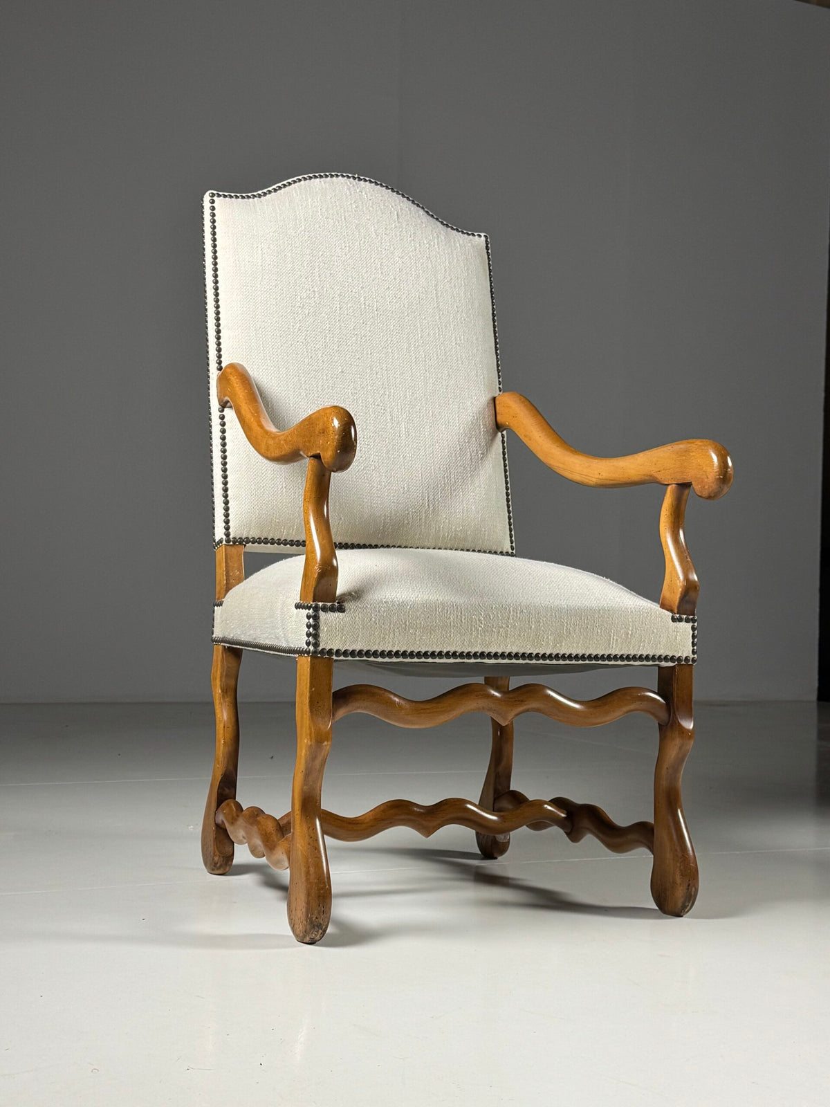 Set of Two Os de Mouton Dining Chairs, France, photo 4