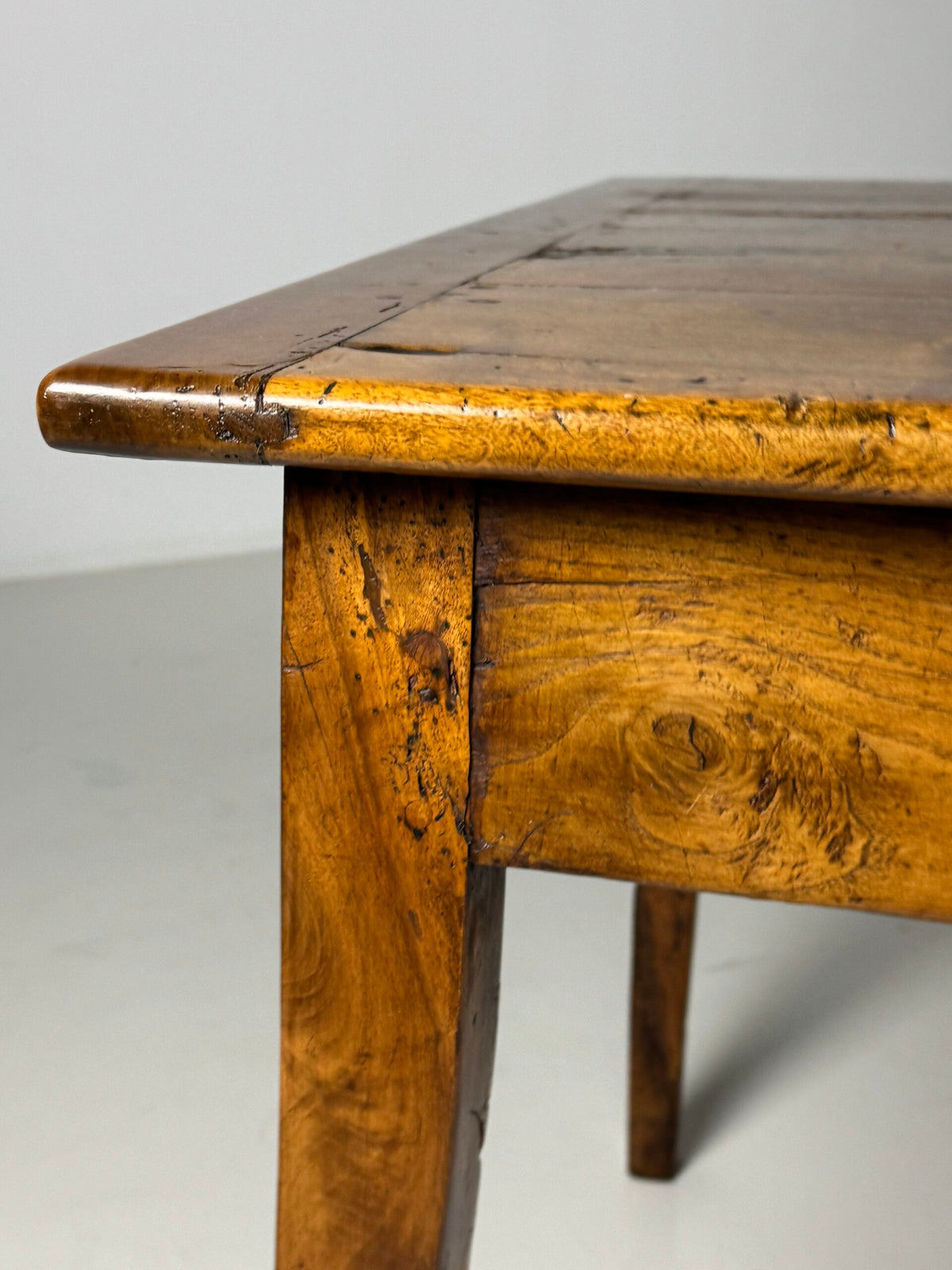 French Farmhouse Dining Table with End Drawers, Early 19th Century, photo 11