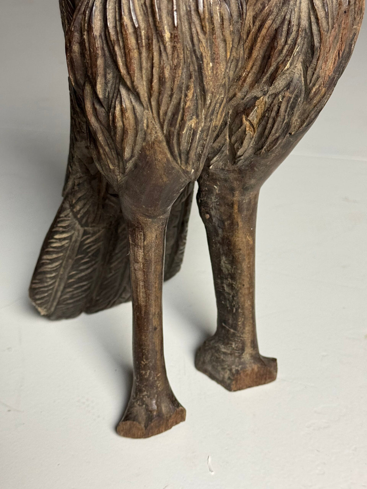 Pair of Hand Carved Wooden Eagles, France c. 1800, photo 6