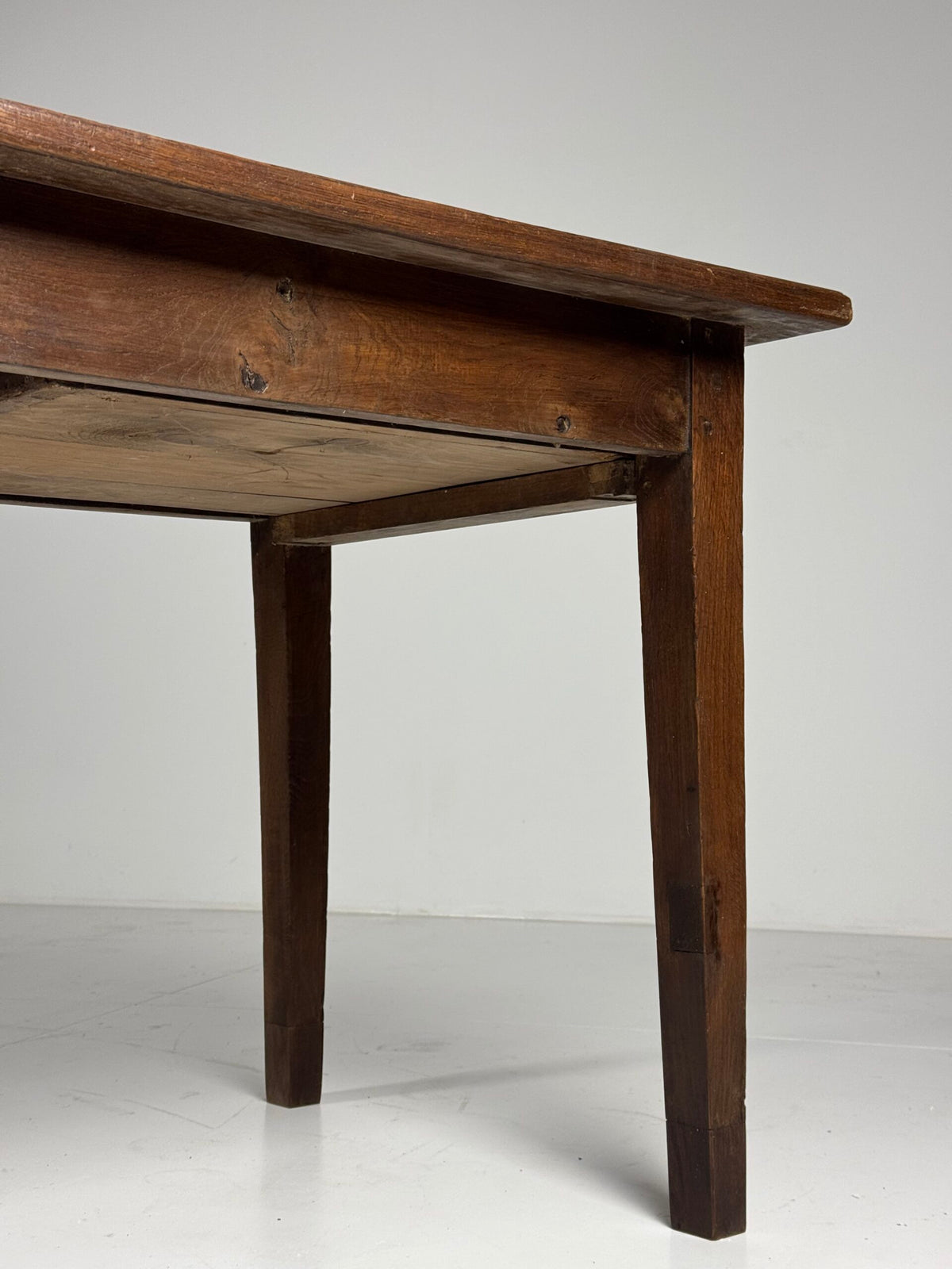 French Farmhouse Refectory Table with End Drawer, 258 cm, photo 19