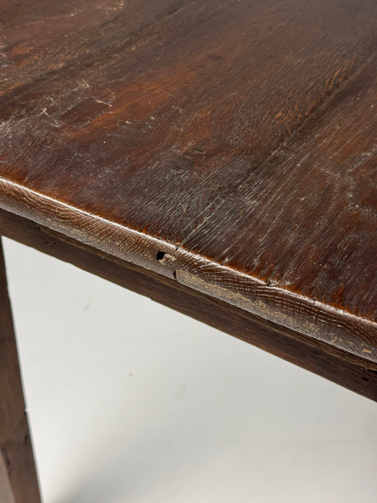 French Farmhouse Refectory Table with End Drawer, 258 cm, photo 13