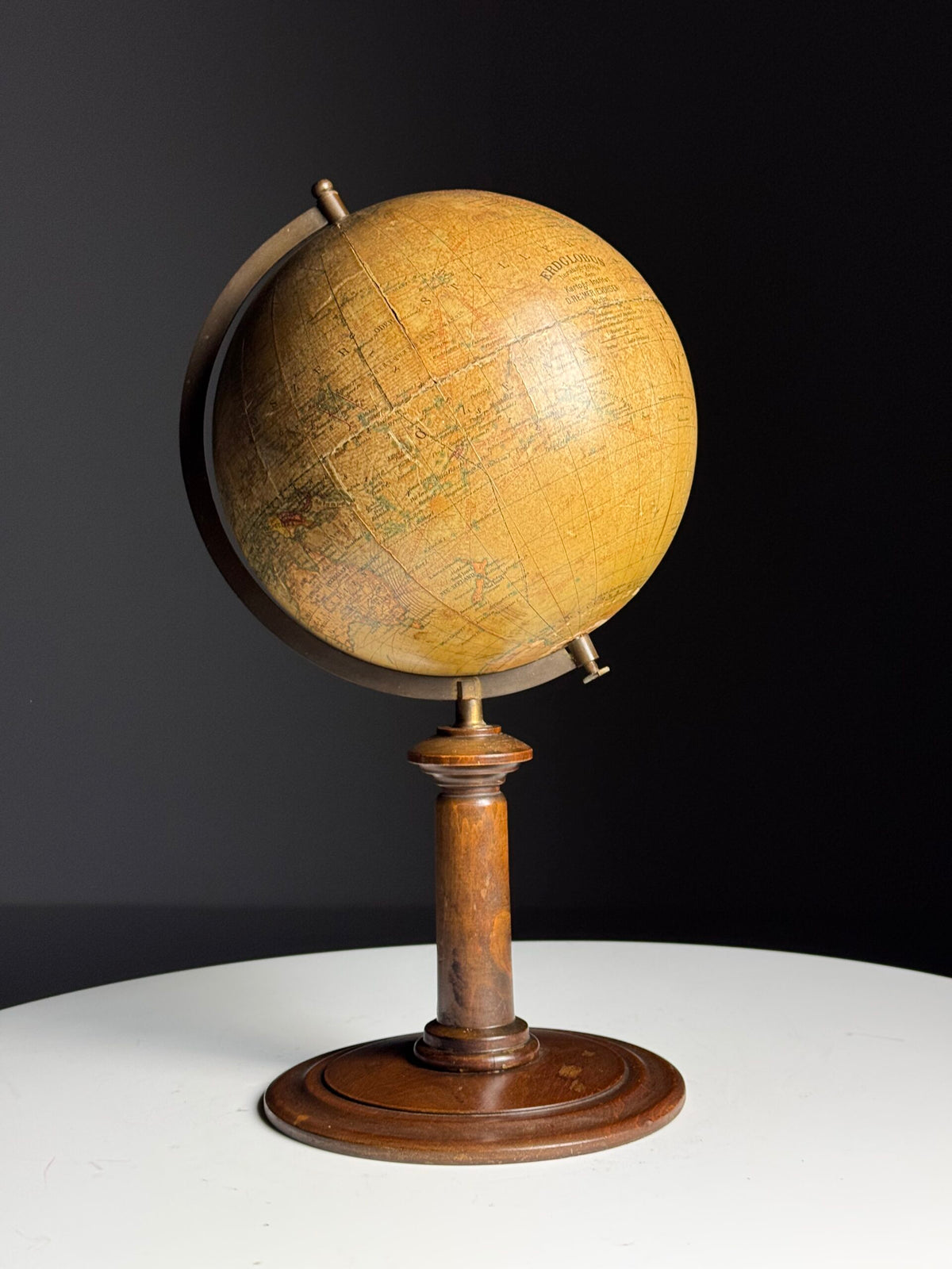 Small Erdglobus by Kartogr. Institut D. Reimer, Berlin, Mid 20th Century, photo 8