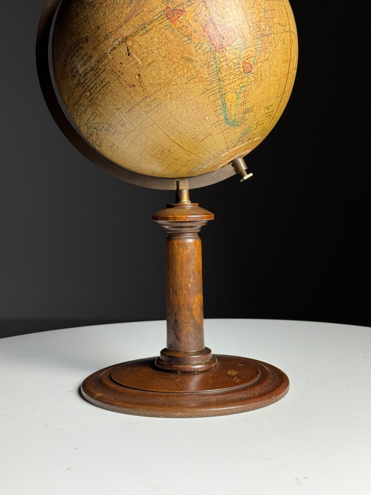Small Erdglobus by Kartogr. Institut D. Reimer, Berlin, Mid 20th Century, photo 9