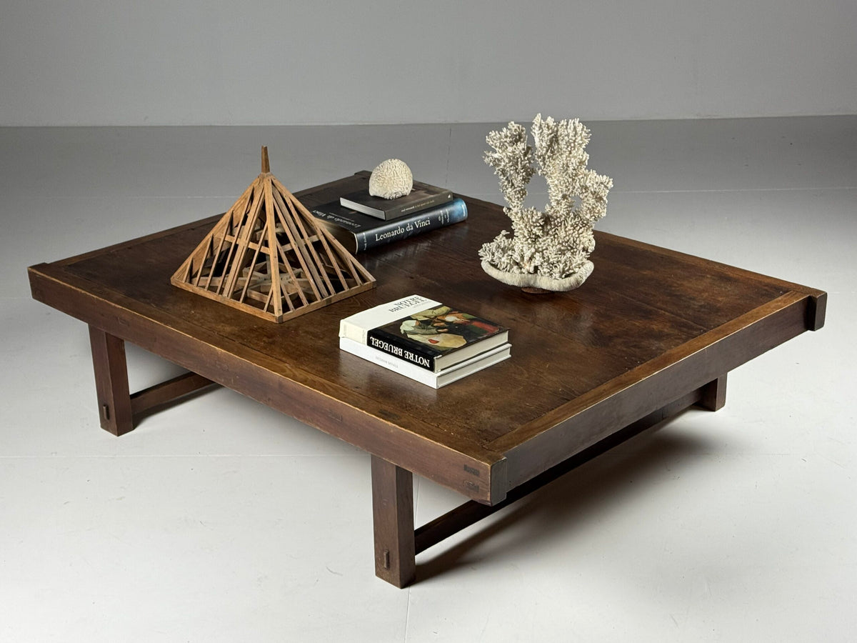 Very Large Japanese Coffee Table, Early 20th Century, photo 13