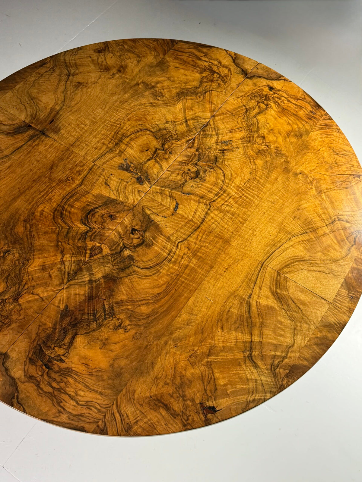 Biedermeier Walnut Center Table, Early 19th Century, photo 6