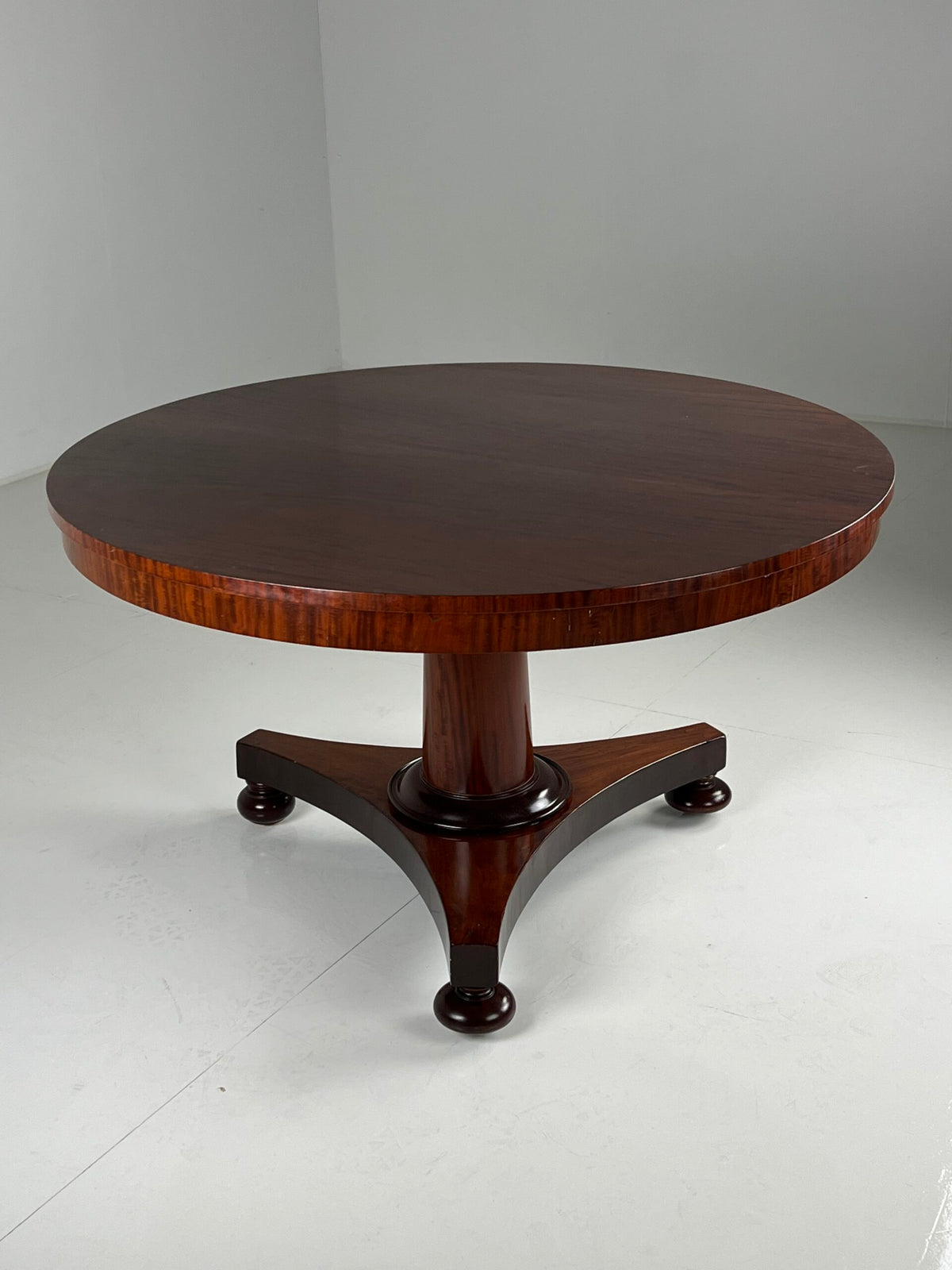 Large Mahogany Tilt Top Center Table, 19th Century, photo 19
