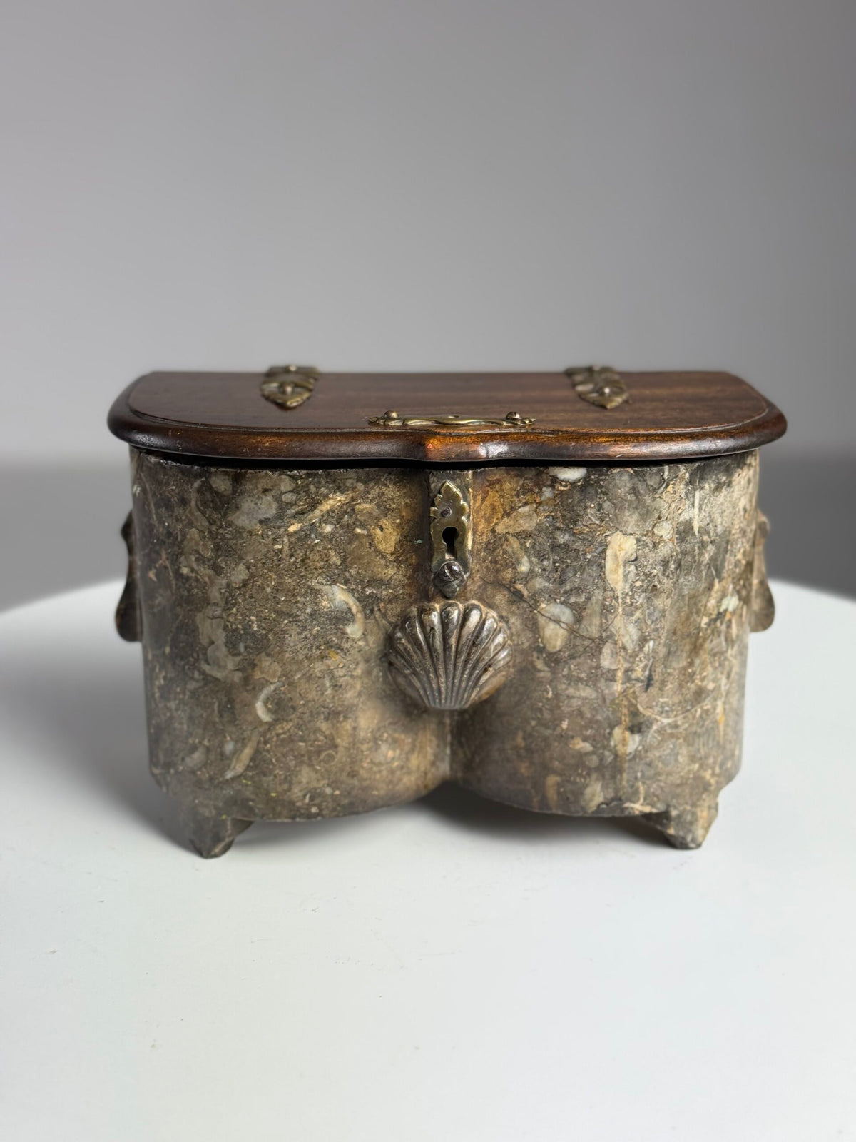 Regency Marble and Wood Viscera Box, 18th Century, photo 25