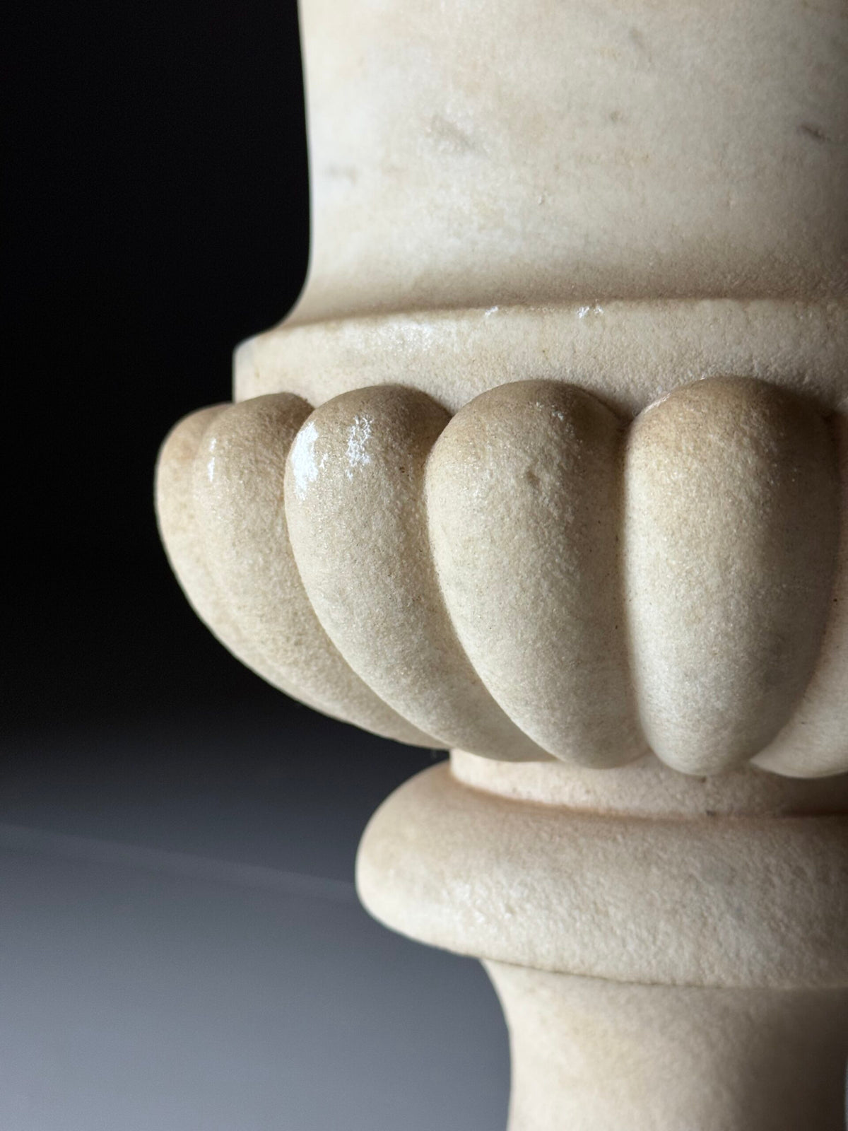 Early 20th Century Solid Marble Jardiniere, photo 9